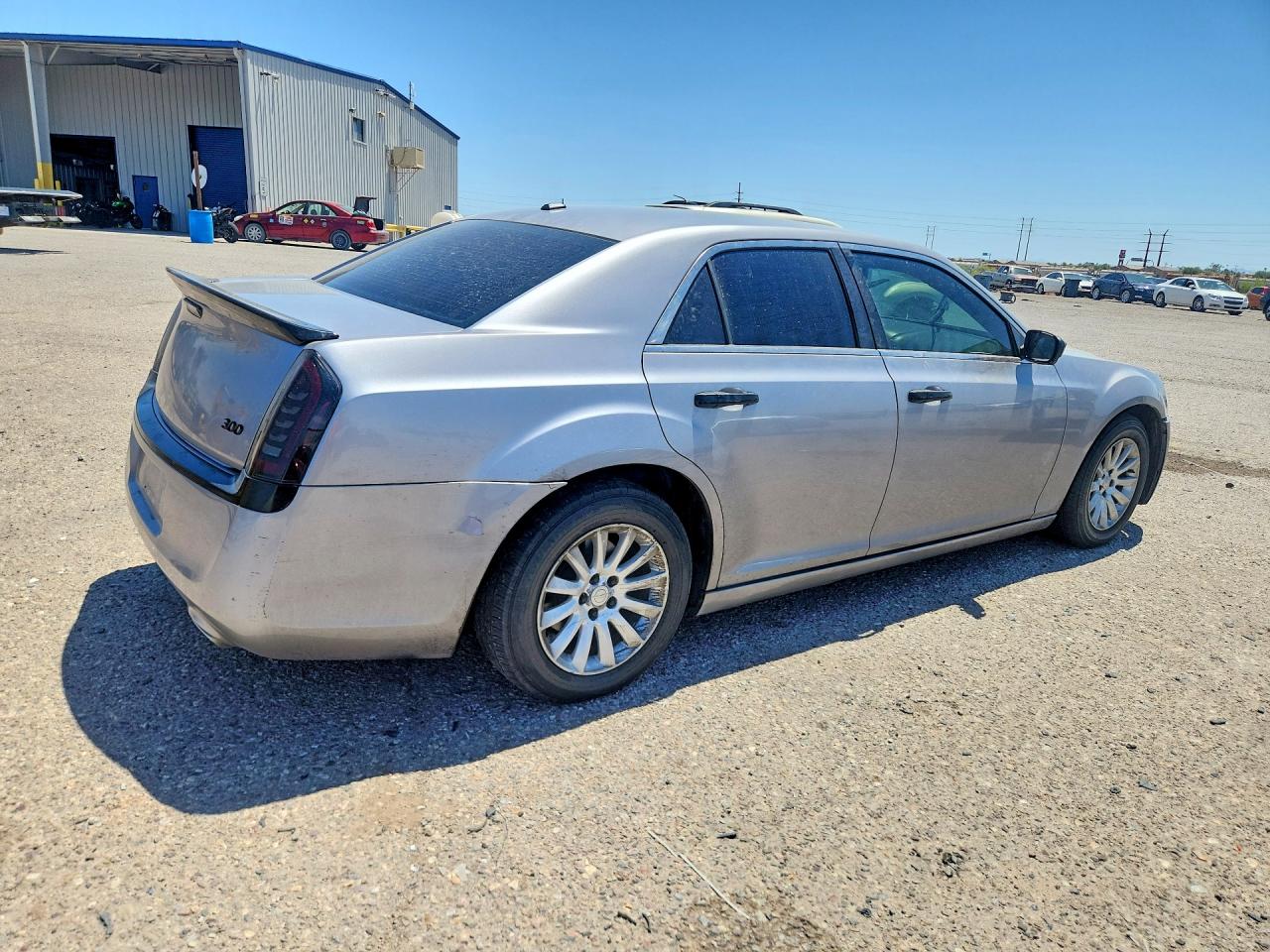 2014 Chrysler 300 Silver vin: 2C3CCAAG3EH289002