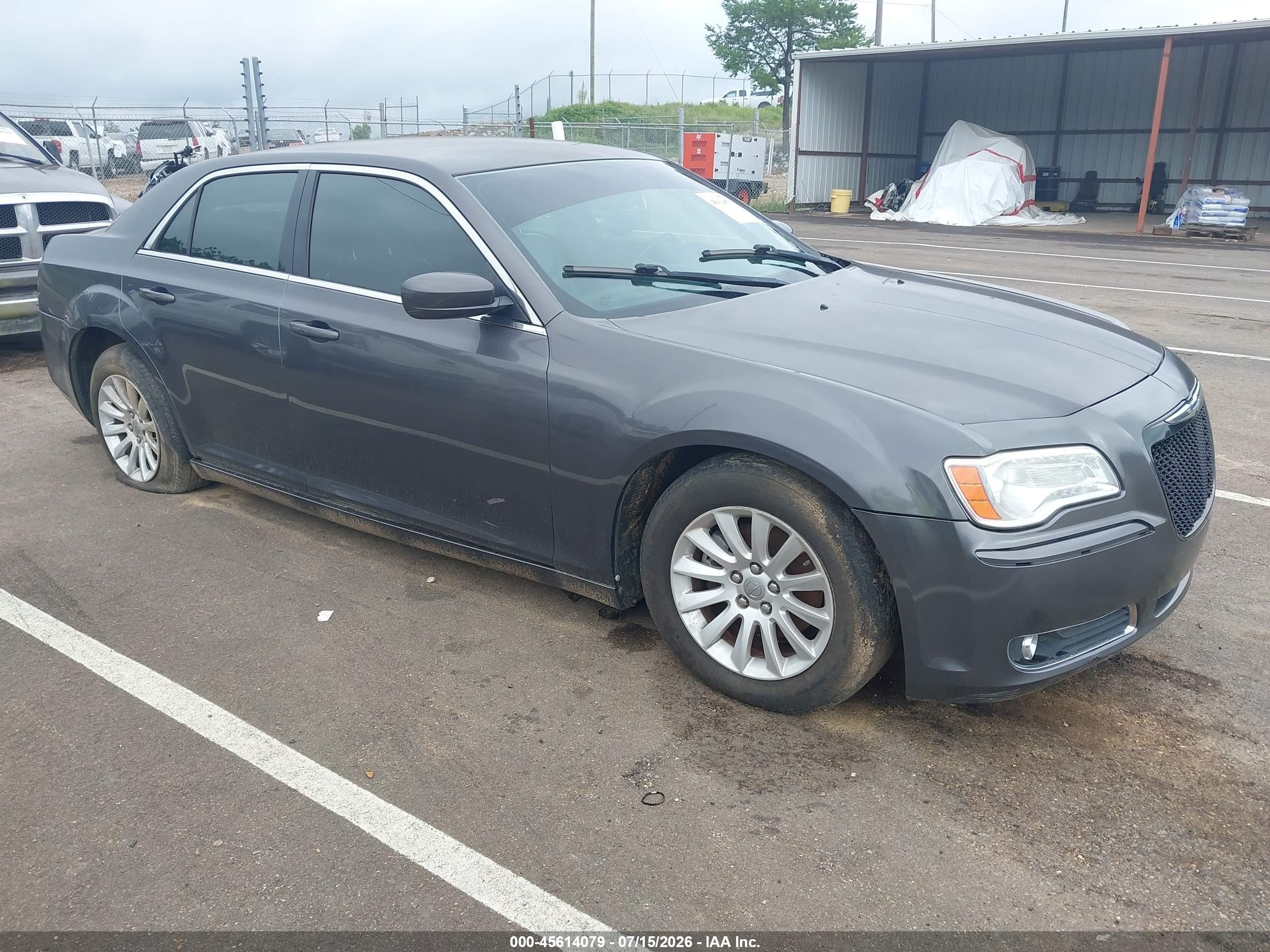 2014 Chrysler 300   Gray vin: 2C3CCAAG3EH289078
