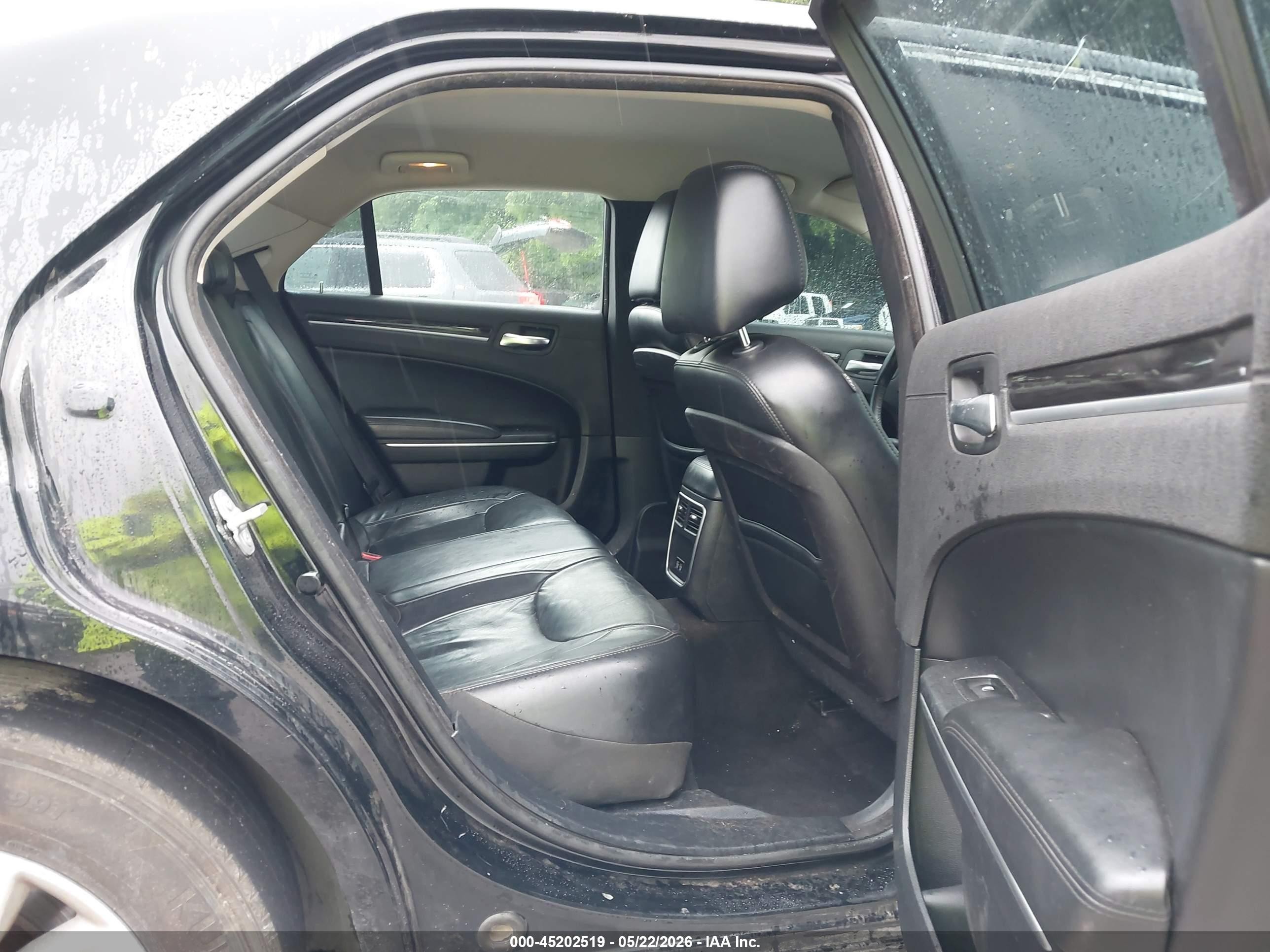 2015 Chrysler 300 Limited Black vin: 2C3CCAAG3FH898446