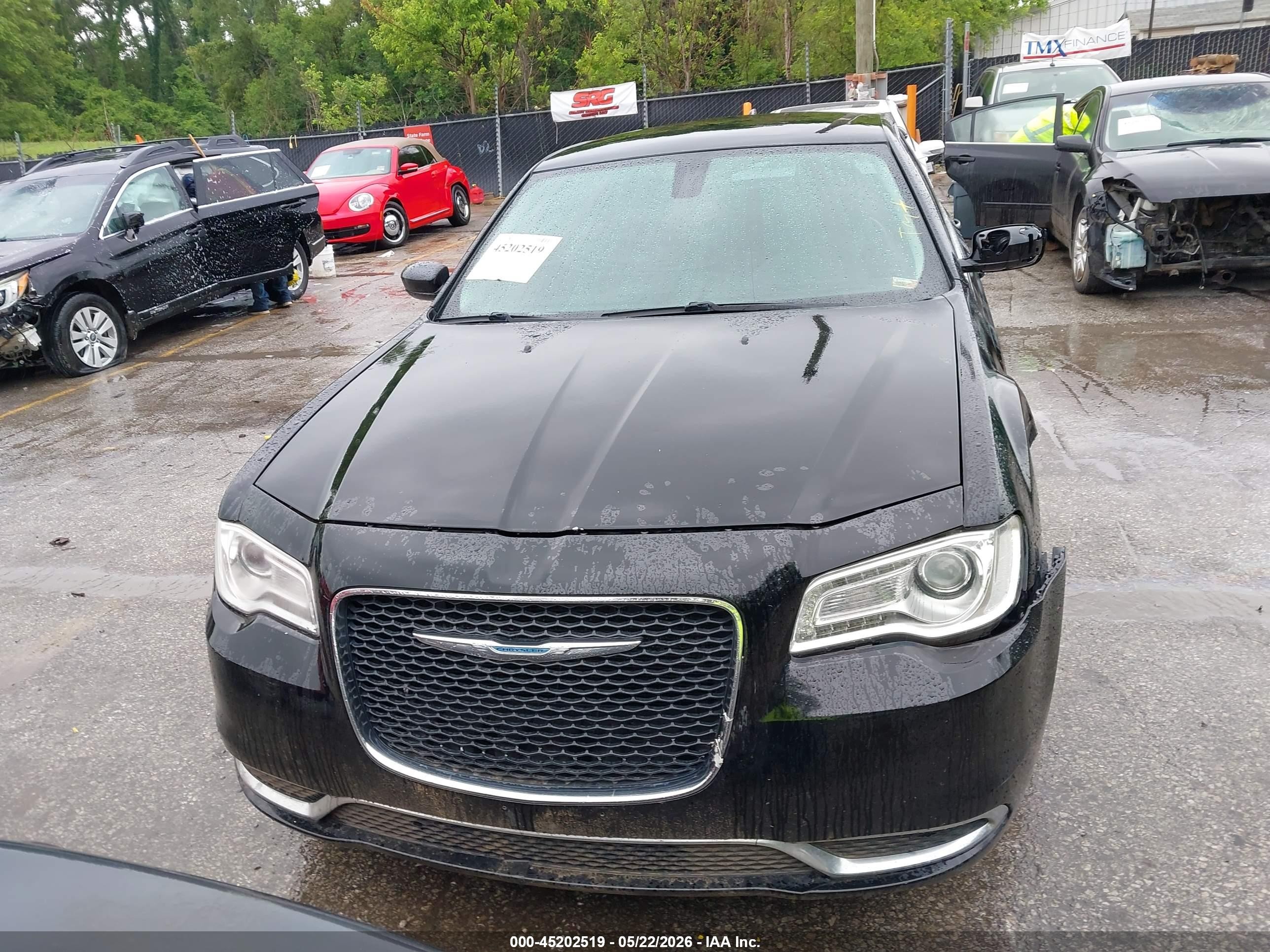 2015 Chrysler 300 Limited Black vin: 2C3CCAAG3FH898446