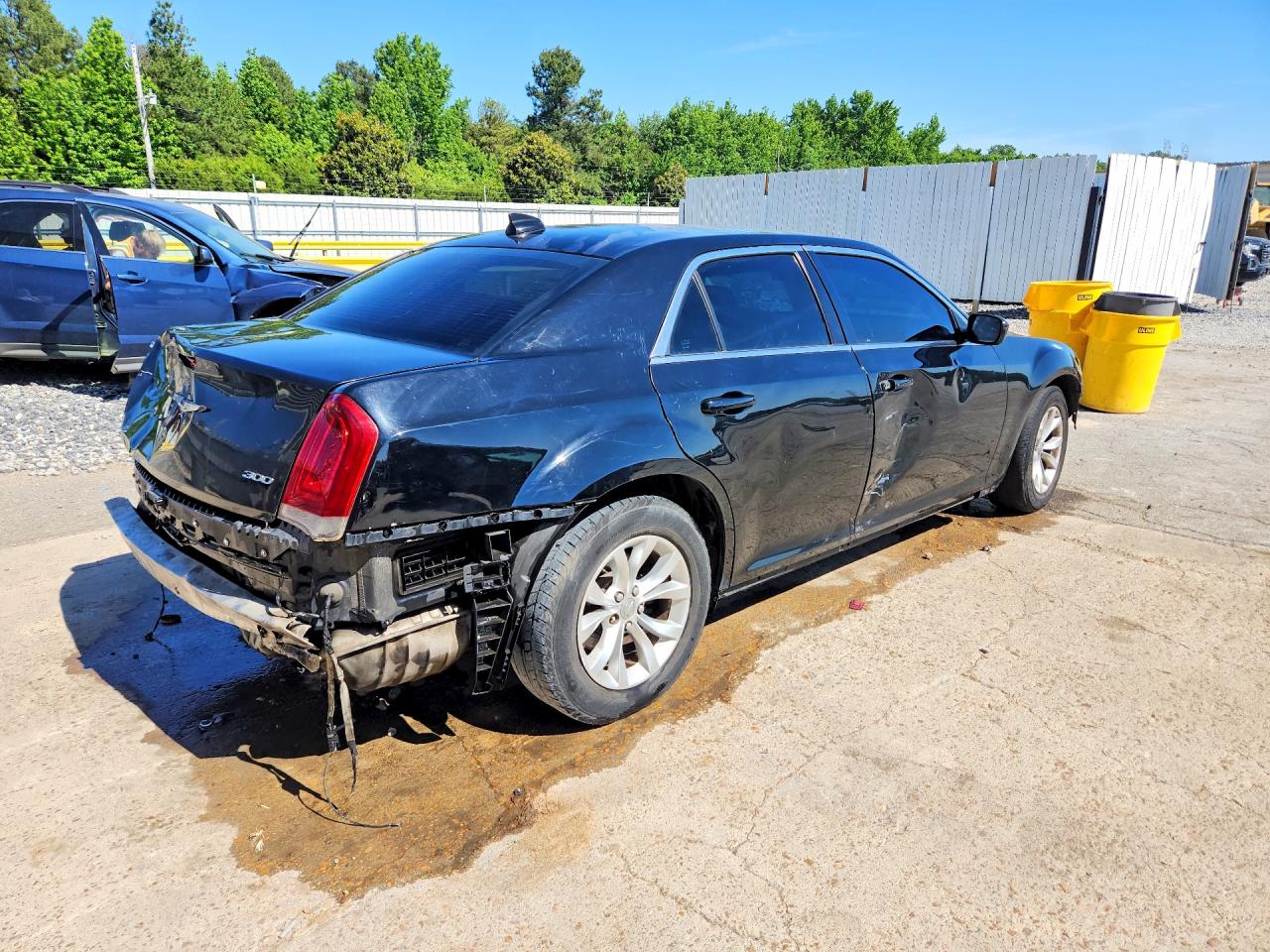 2015 Chrysler 300 Limited Black vin: 2C3CCAAG3FH930294