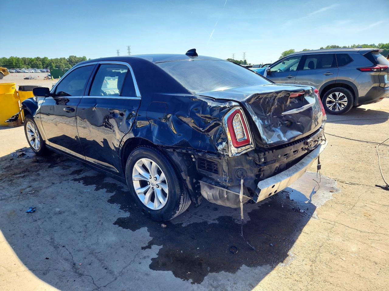 2015 Chrysler 300 Limited Black vin: 2C3CCAAG3FH930294