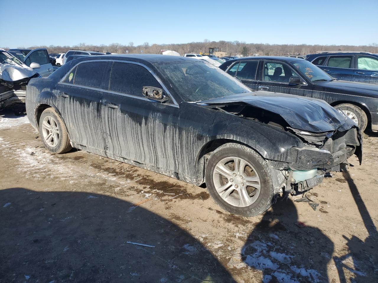 2016 Chrysler 300 Limited Black vin: 2C3CCAAG3GH220023