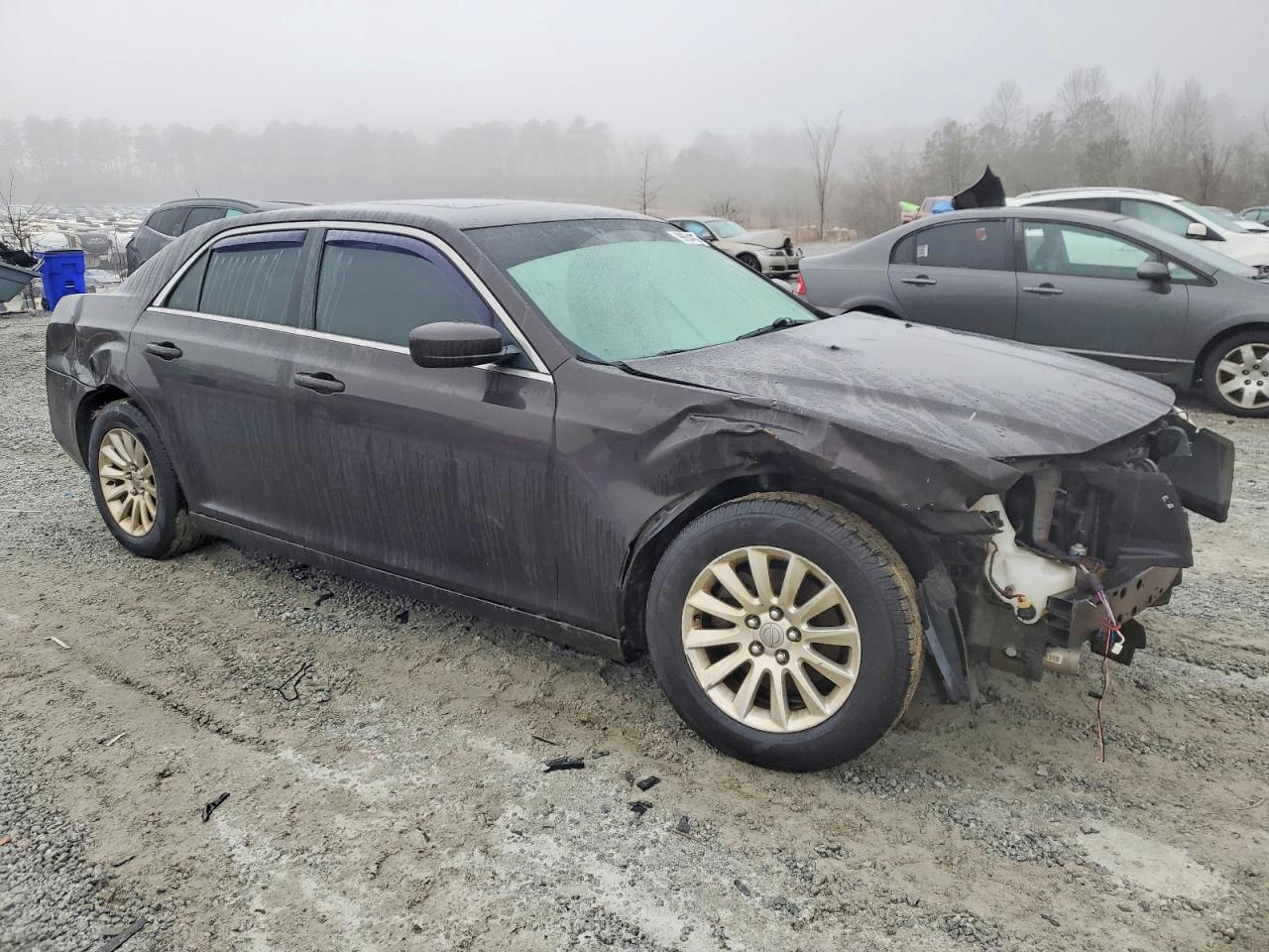 2013 Chrysler 300 Угольный vin: 2C3CCAAG4DH578422
