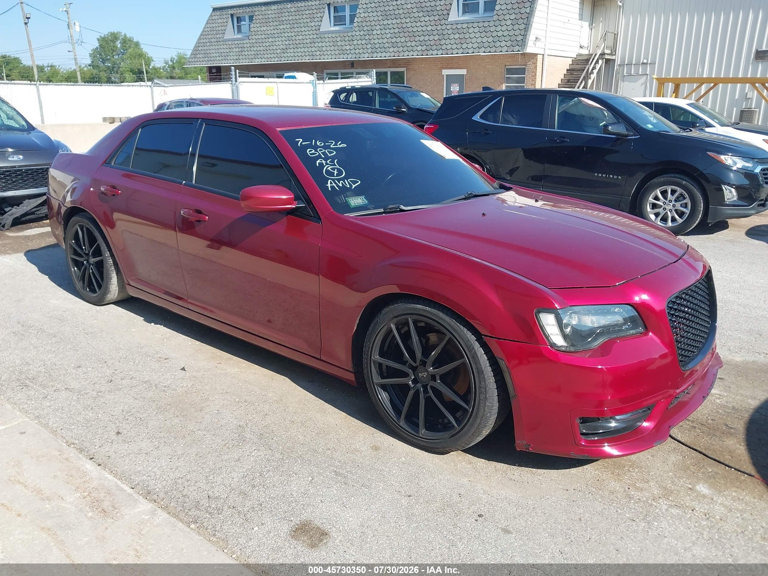2013 Chrysler 300 Motown Red vin: 2C3CCAAG4DH644211