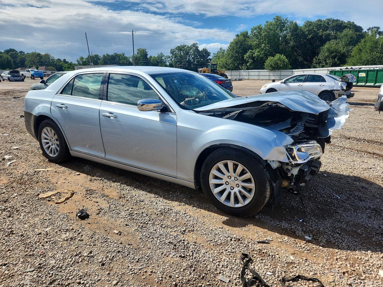 2013 Chrysler 300 Blue vin: 2C3CCAAG4DH644340