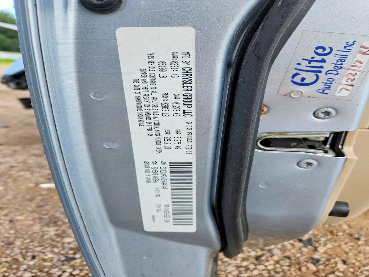 2013 Chrysler 300 Blue vin: 2C3CCAAG4DH644340