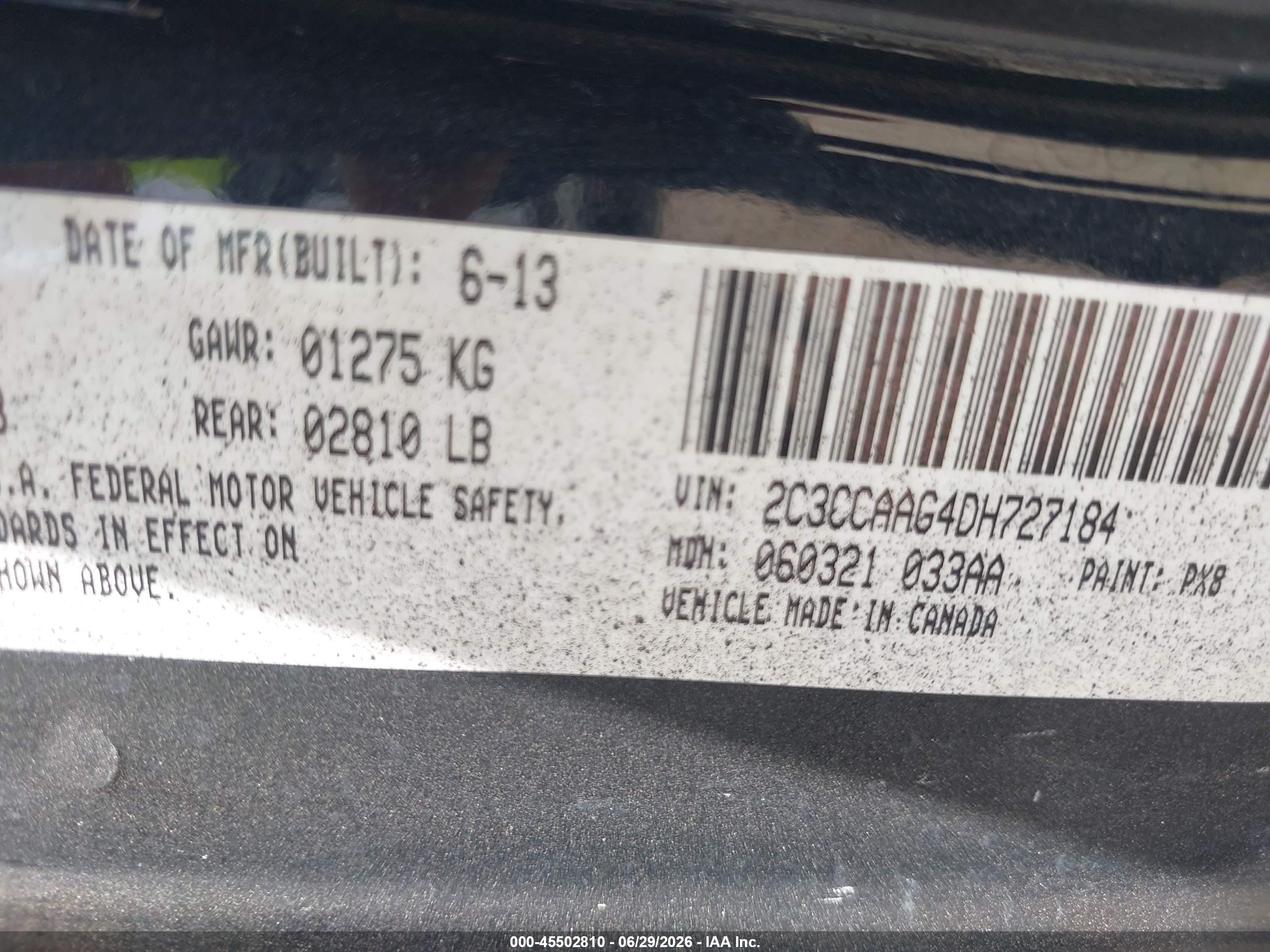 2013 Chrysler 300 Motown Black vin: 2C3CCAAG4DH727184