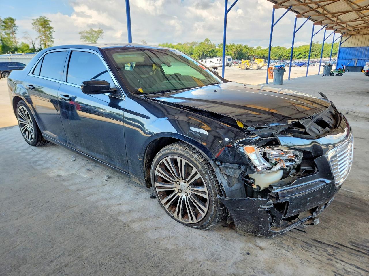 2013 Chrysler 300 Black vin: 2C3CCAAG4DH728335