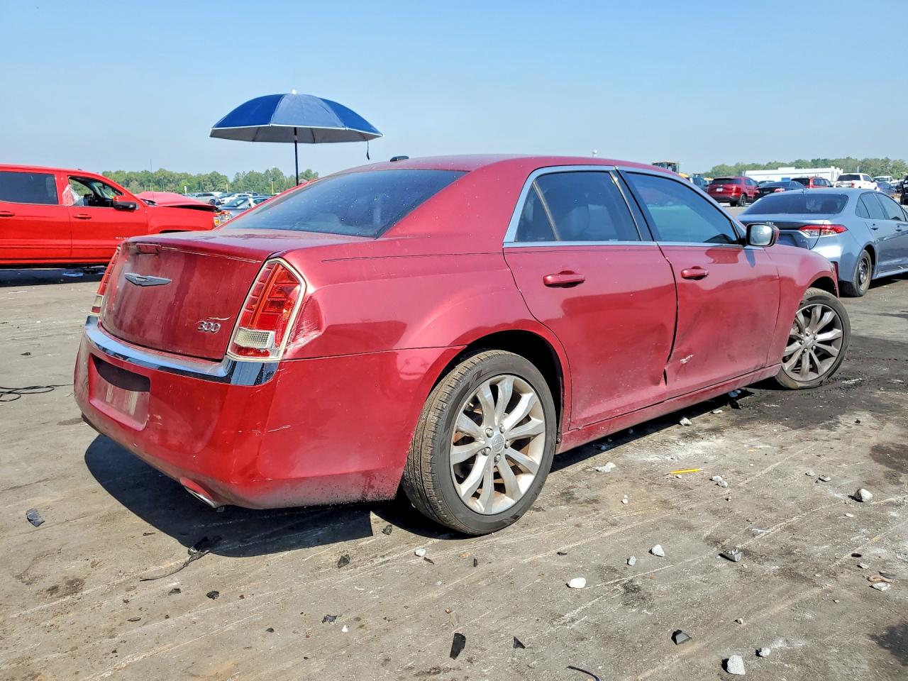 2014 Chrysler 300 Бордовый vin: 2C3CCAAG4EH214275