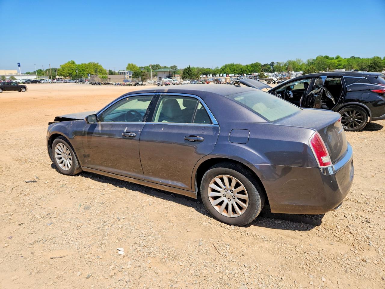 2014 Chrysler 300 Gray vin: 2C3CCAAG4EH340152