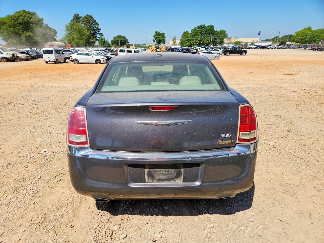 2014 Chrysler 300 Gray vin: 2C3CCAAG4EH340152