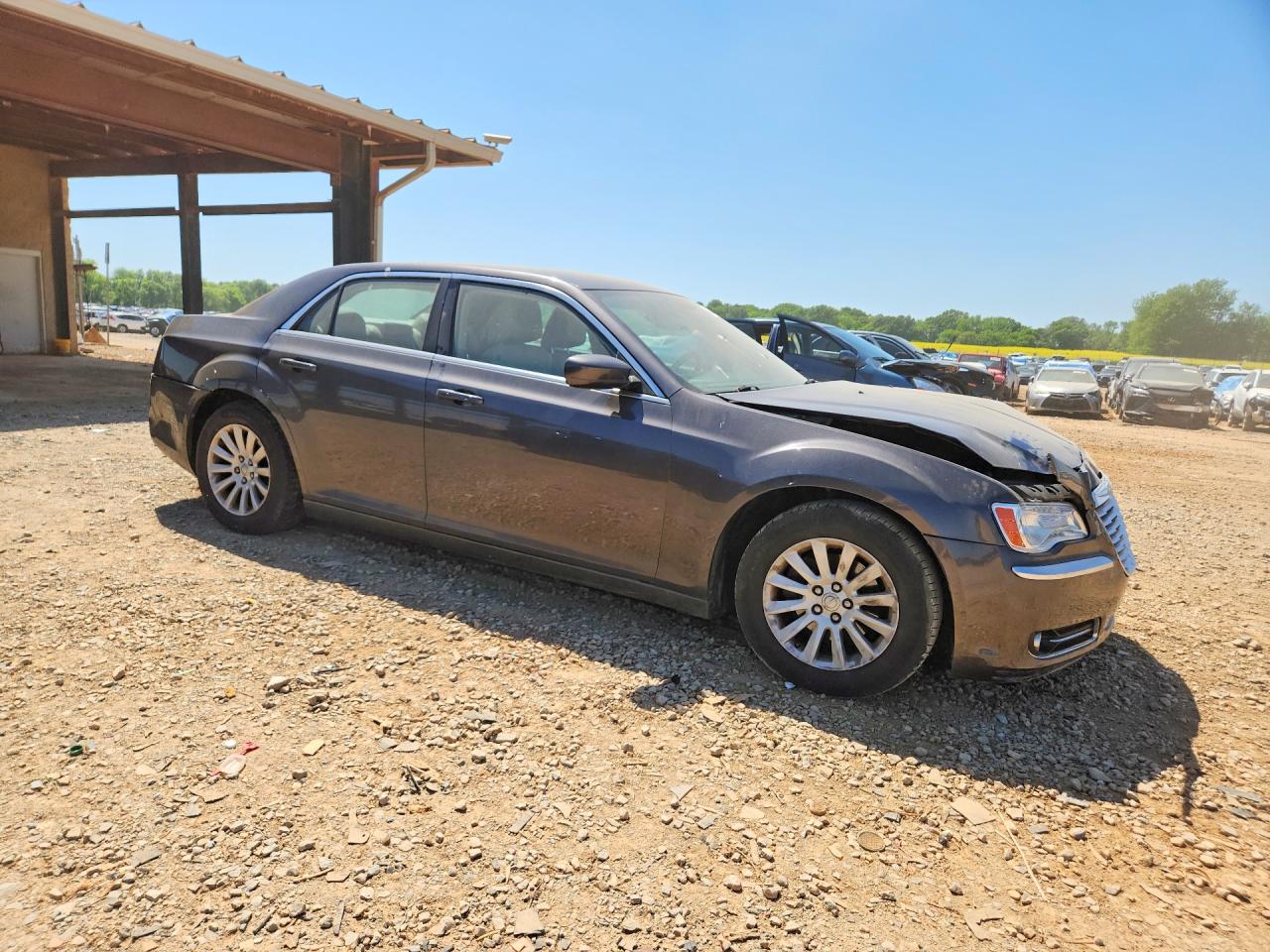 2014 Chrysler 300 Gray vin: 2C3CCAAG4EH340152