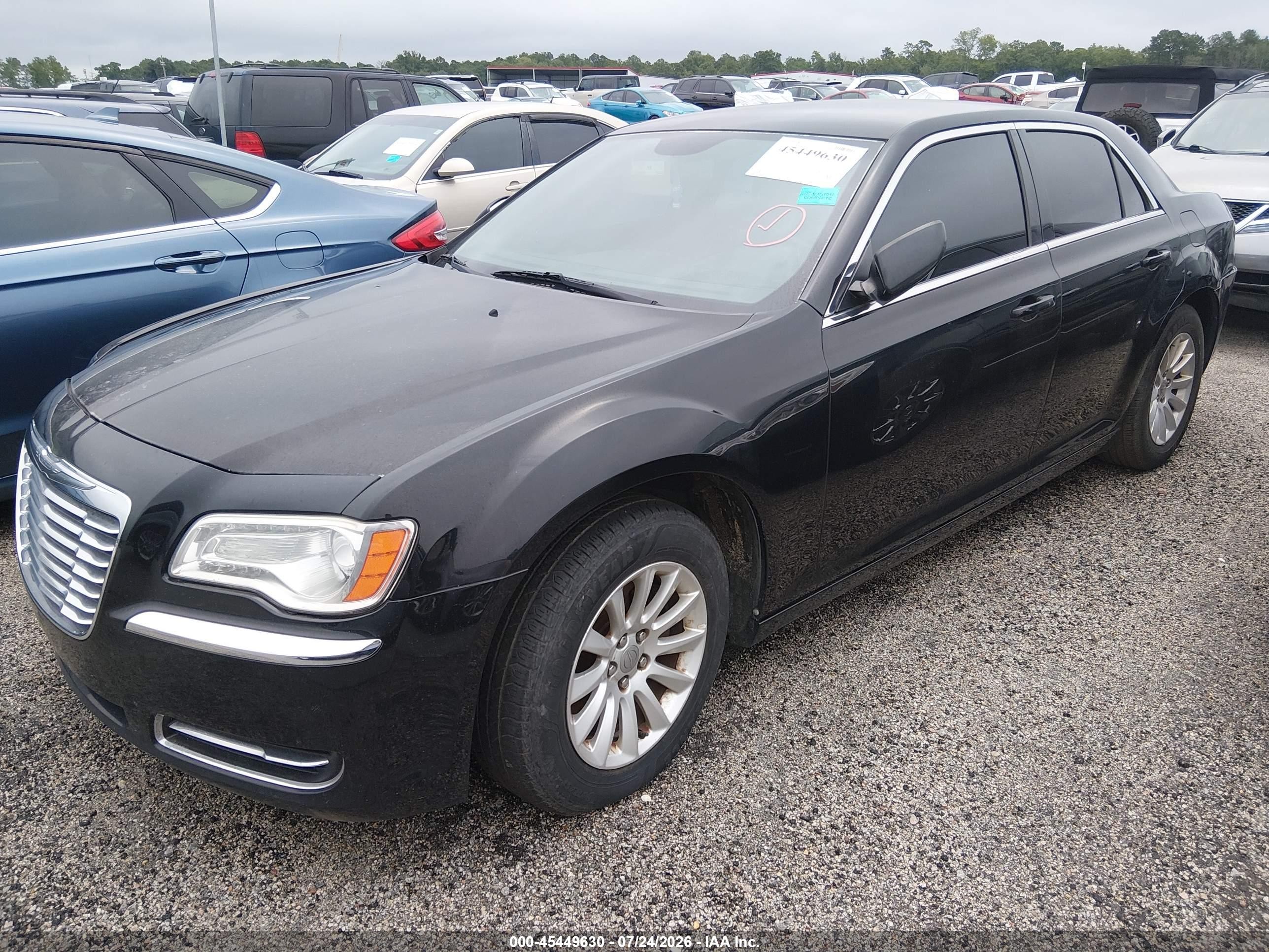 2014 Chrysler 300   Black vin: 2C3CCAAG4EH354665