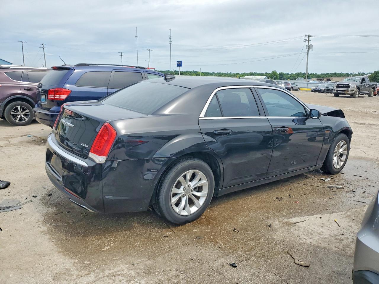 2015 Chrysler 300 Limited Black vin: 2C3CCAAG4FH809032