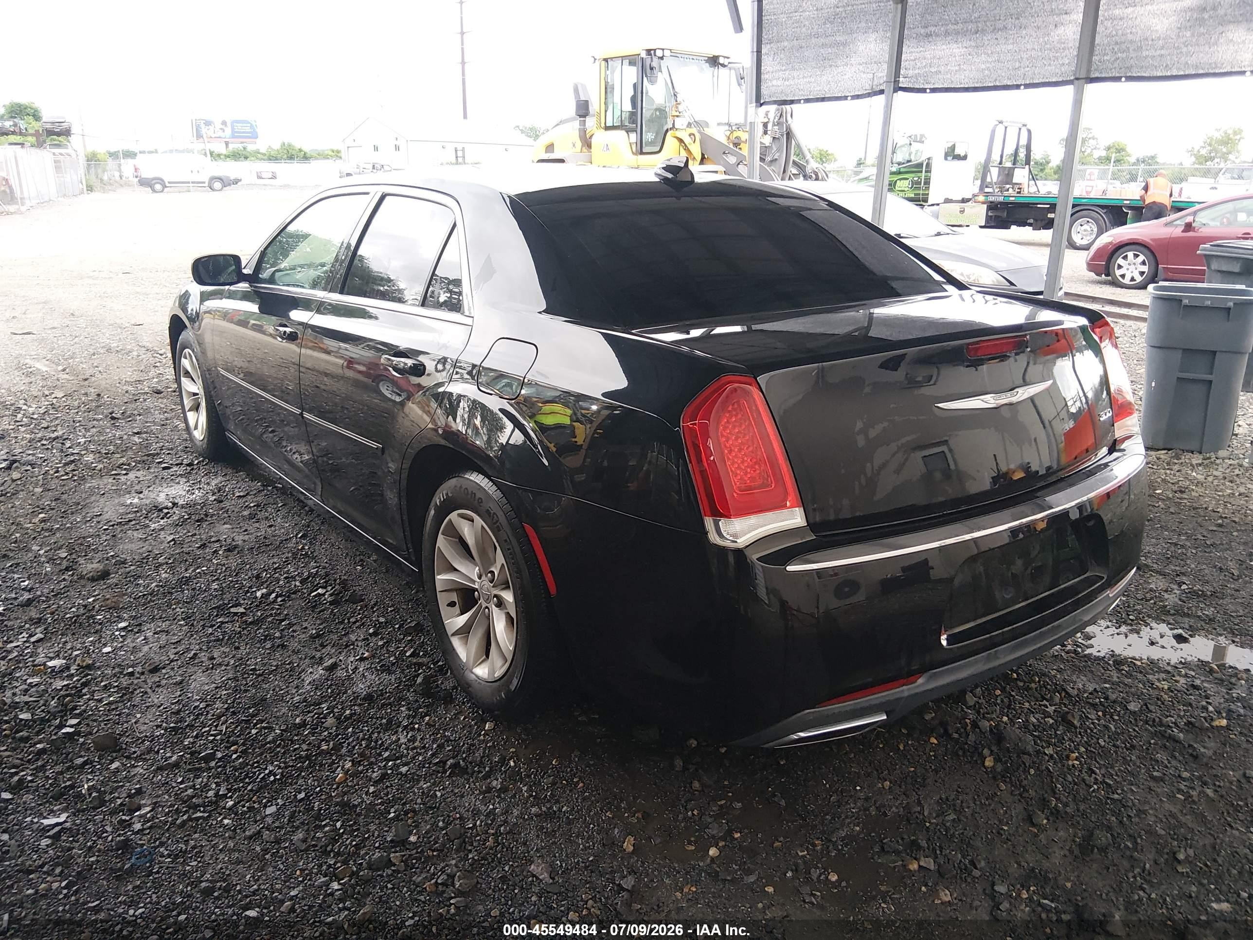 2015 Chrysler 300 Limited Black vin: 2C3CCAAG4FH904299