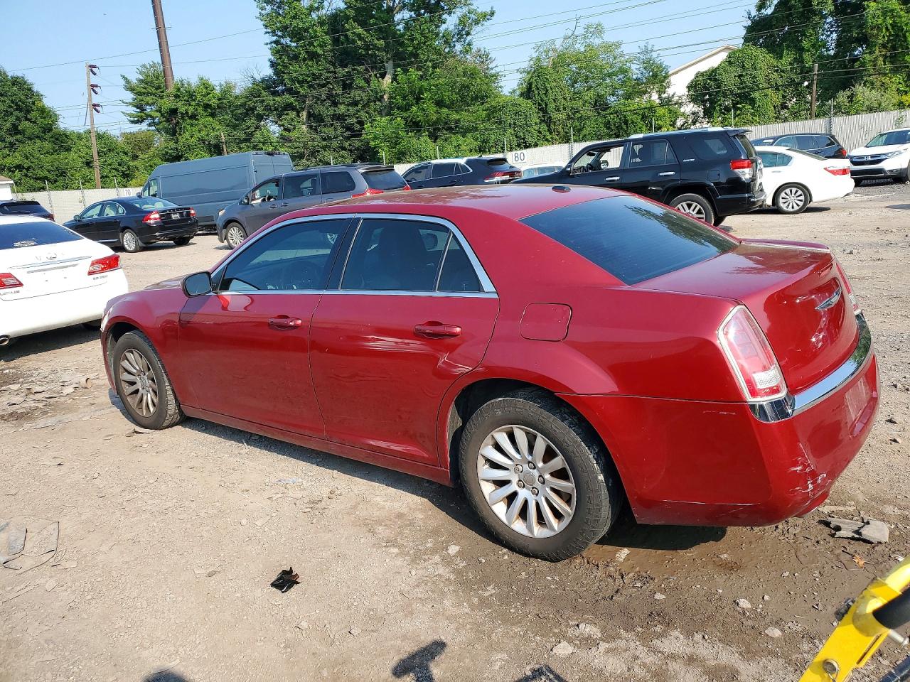 2012 Chrysler 300 Red vin: 2C3CCAAG5CH209714