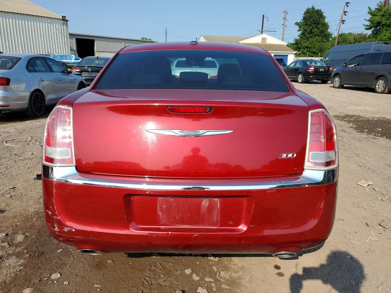 2012 Chrysler 300 Red vin: 2C3CCAAG5CH209714