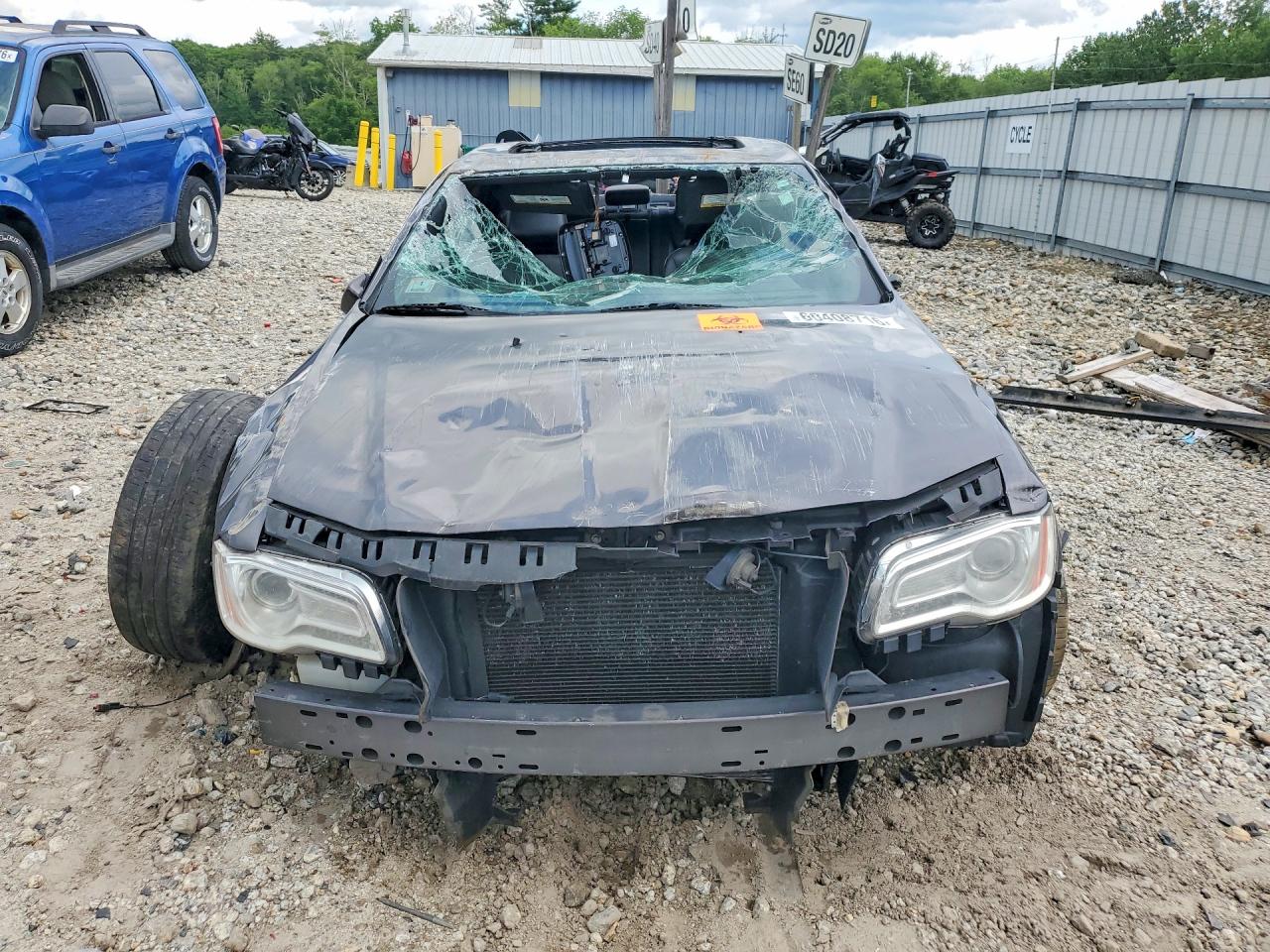 2013 Chrysler 300 Gray vin: 2C3CCAAG5DH684989