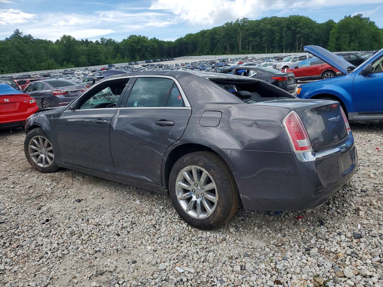 2013 Chrysler 300 Gray vin: 2C3CCAAG5DH684989