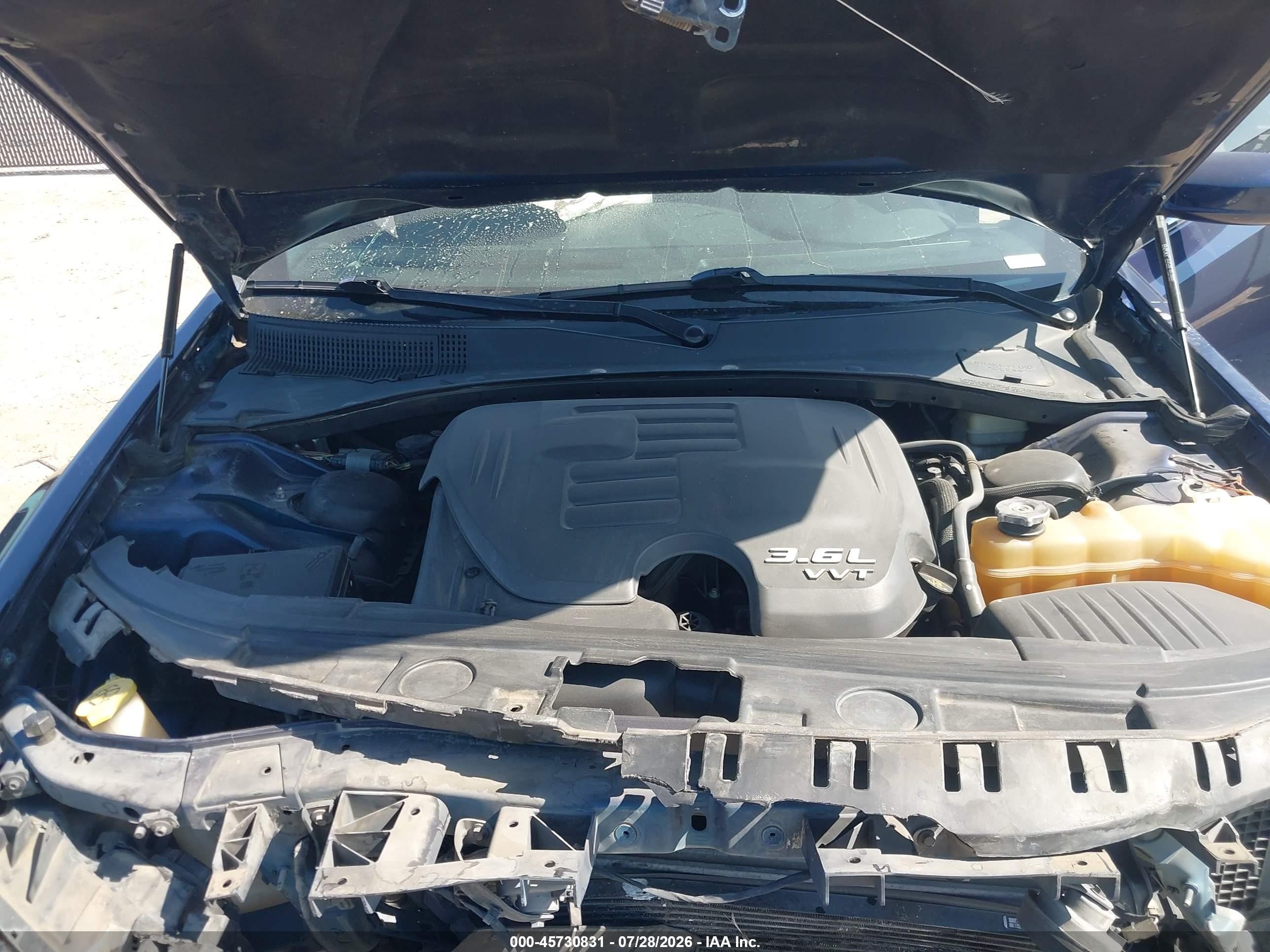 2014 Chrysler 300   Синий vin: 2C3CCAAG5EH125296