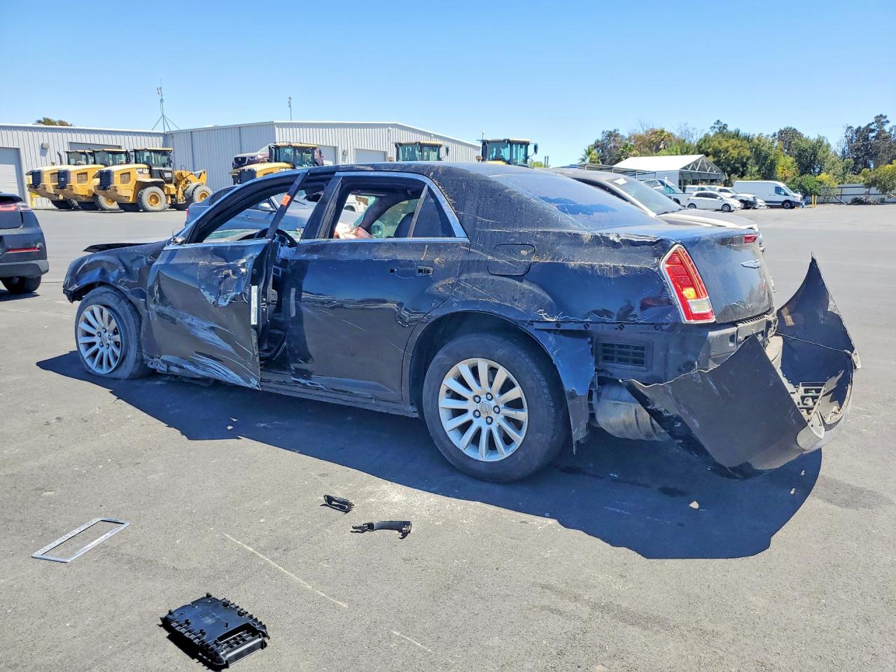 2014 Chrysler 300 Black vin: 2C3CCAAG5EH163076