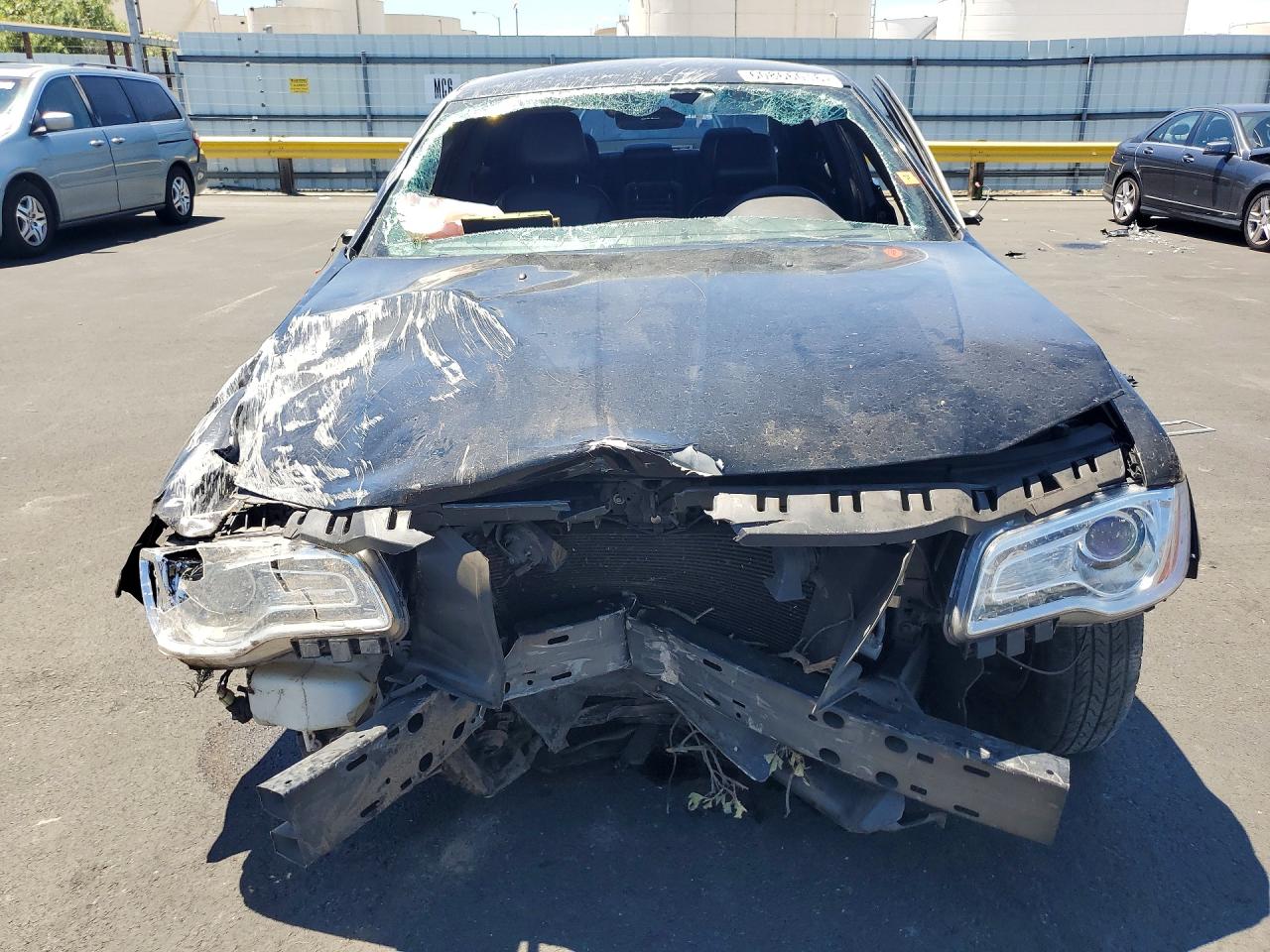 2014 Chrysler 300 Black vin: 2C3CCAAG5EH163076