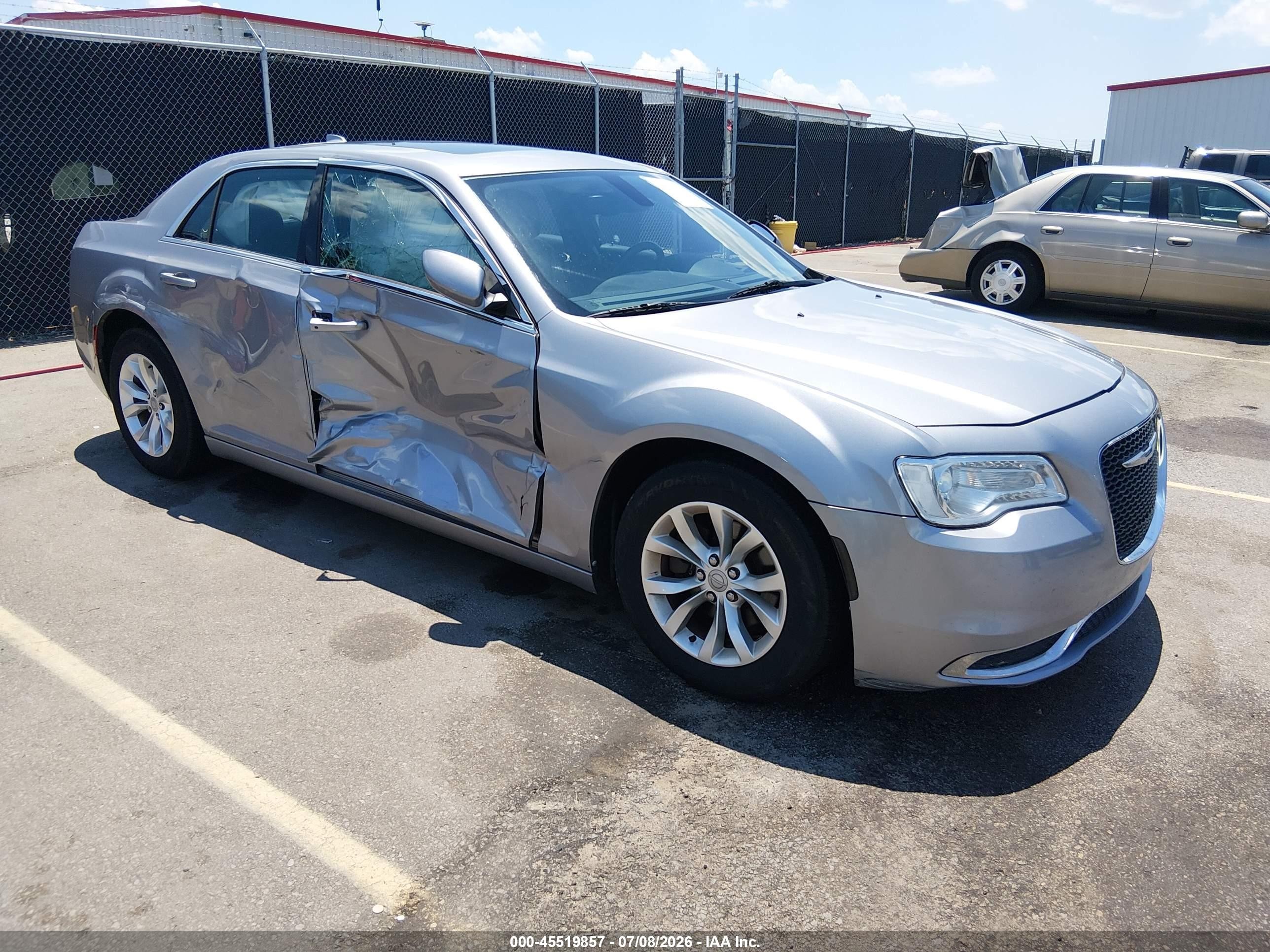 2015 Chrysler 300 Limited Gray vin: 2C3CCAAG5FH930491