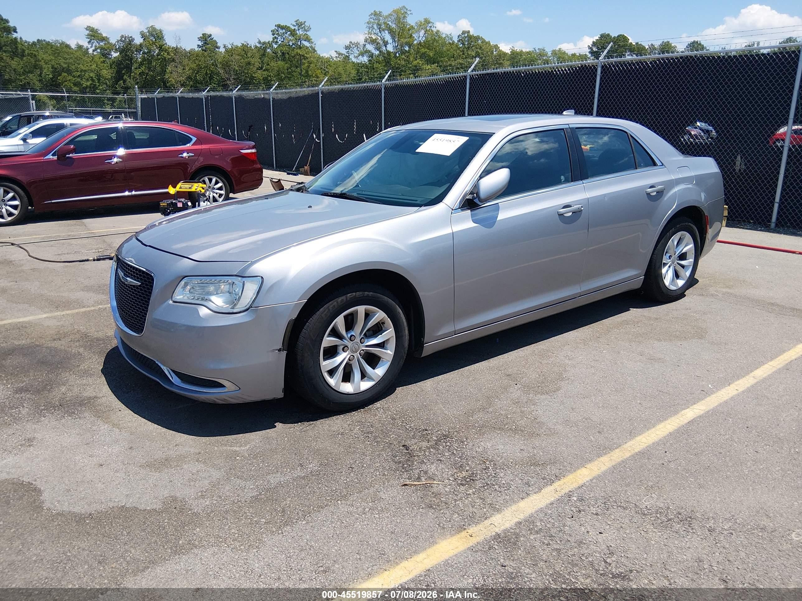 2015 Chrysler 300 Limited Gray vin: 2C3CCAAG5FH930491