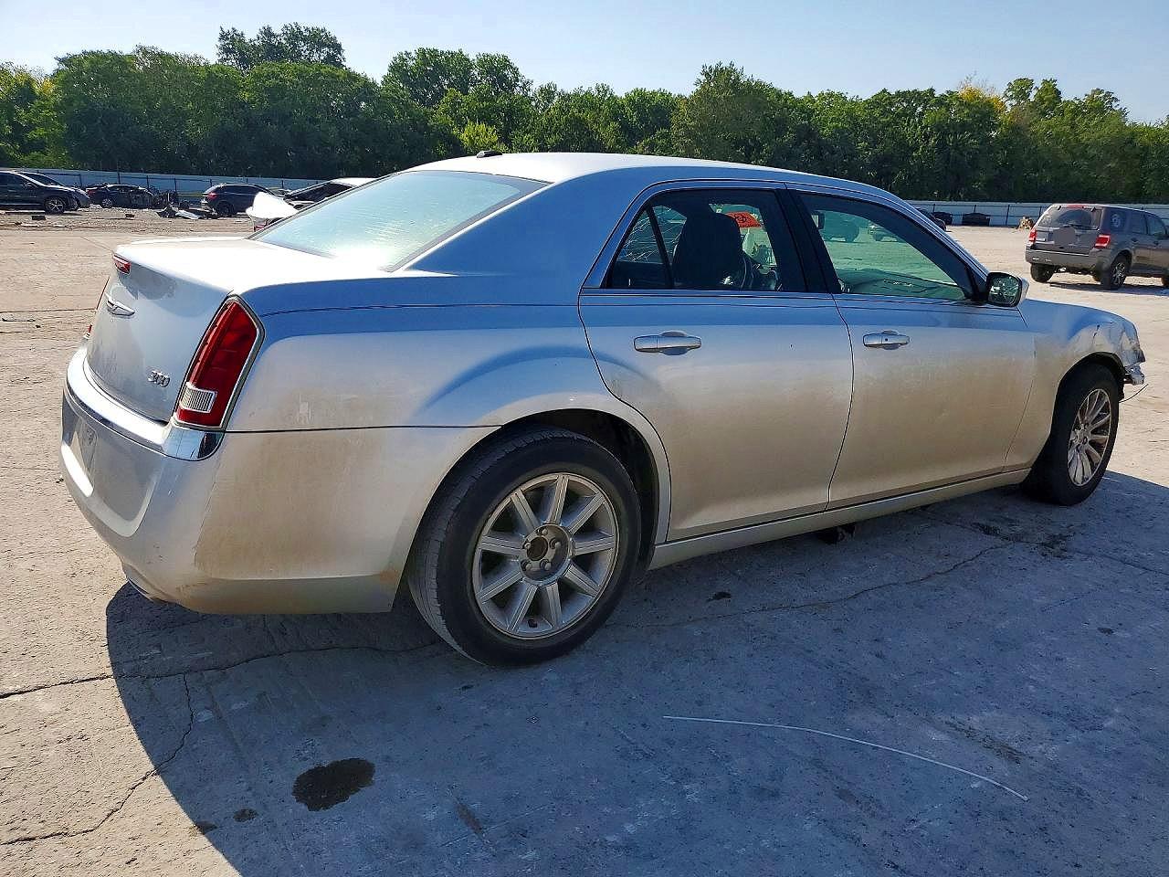 2012 Chrysler 300 Silver vin: 2C3CCAAG6CH116717