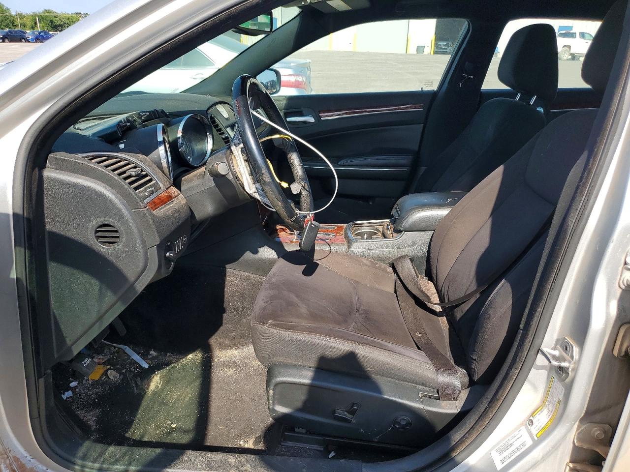 2012 Chrysler 300 Silver vin: 2C3CCAAG6CH116717