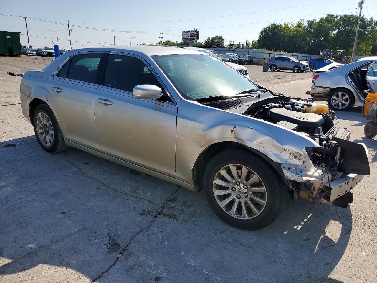2012 Chrysler 300 Silver vin: 2C3CCAAG6CH116717