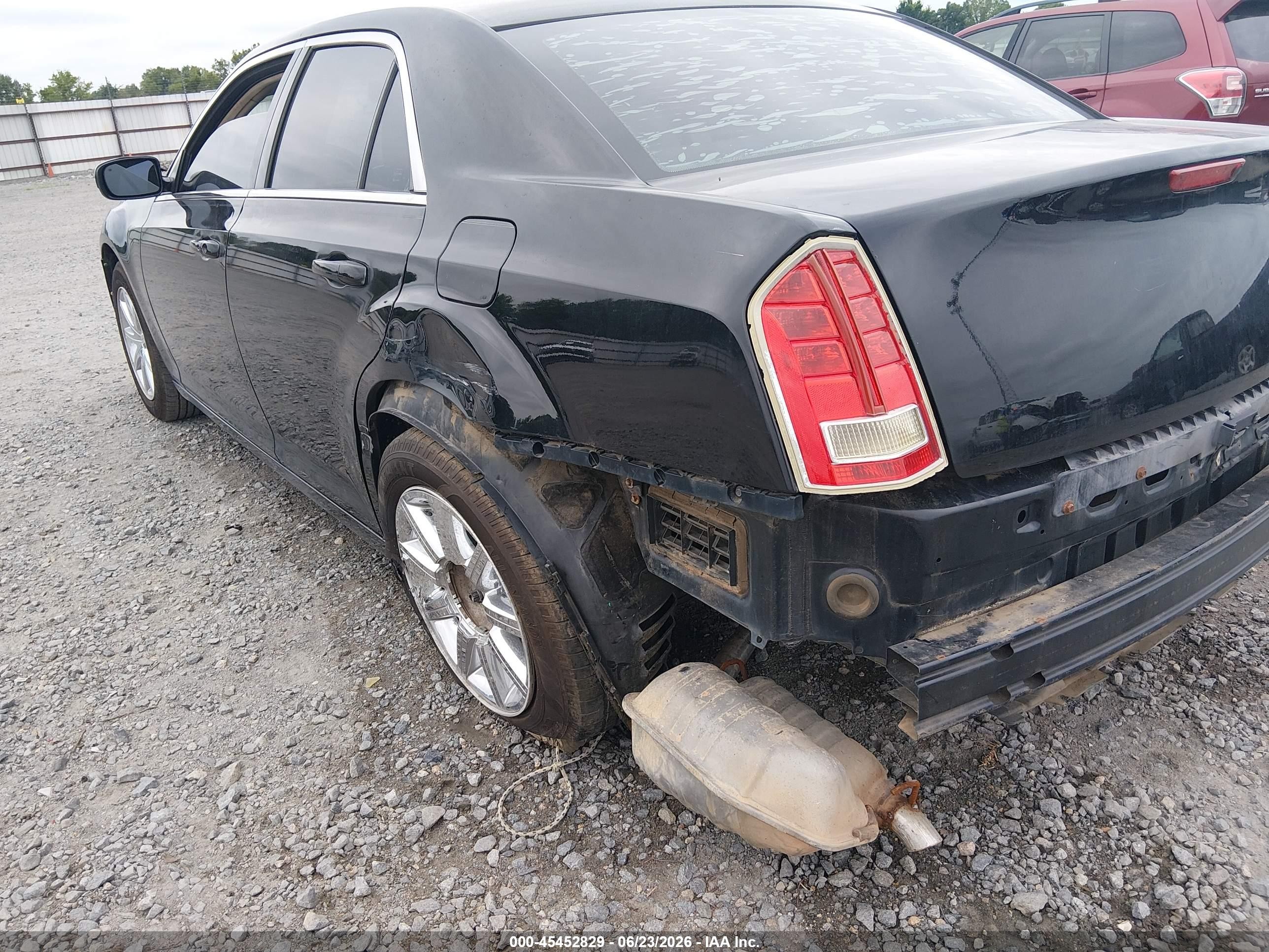 2012 Chrysler 300   Black vin: 2C3CCAAG6CH312978