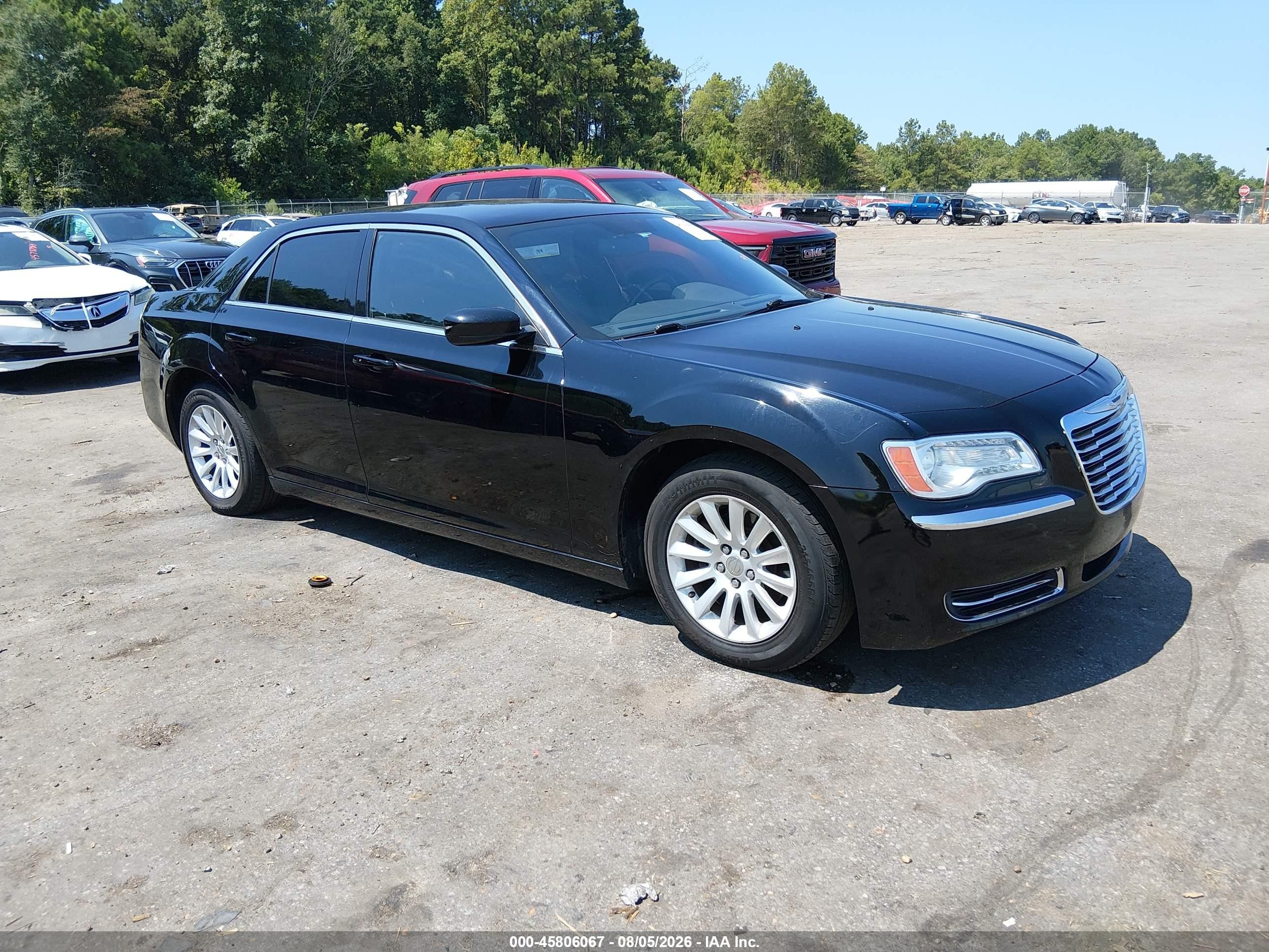 2014 Chrysler 300   Black vin: 2C3CCAAG6EH327192