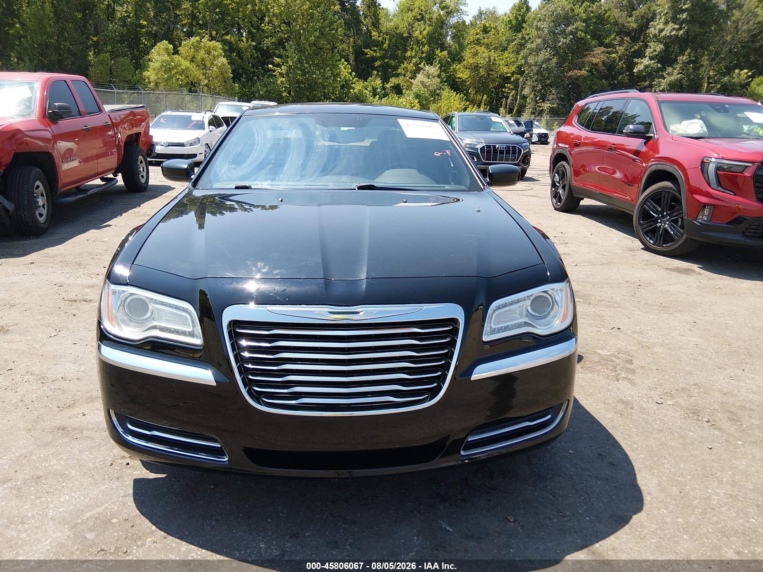 2014 Chrysler 300   Black vin: 2C3CCAAG6EH327192