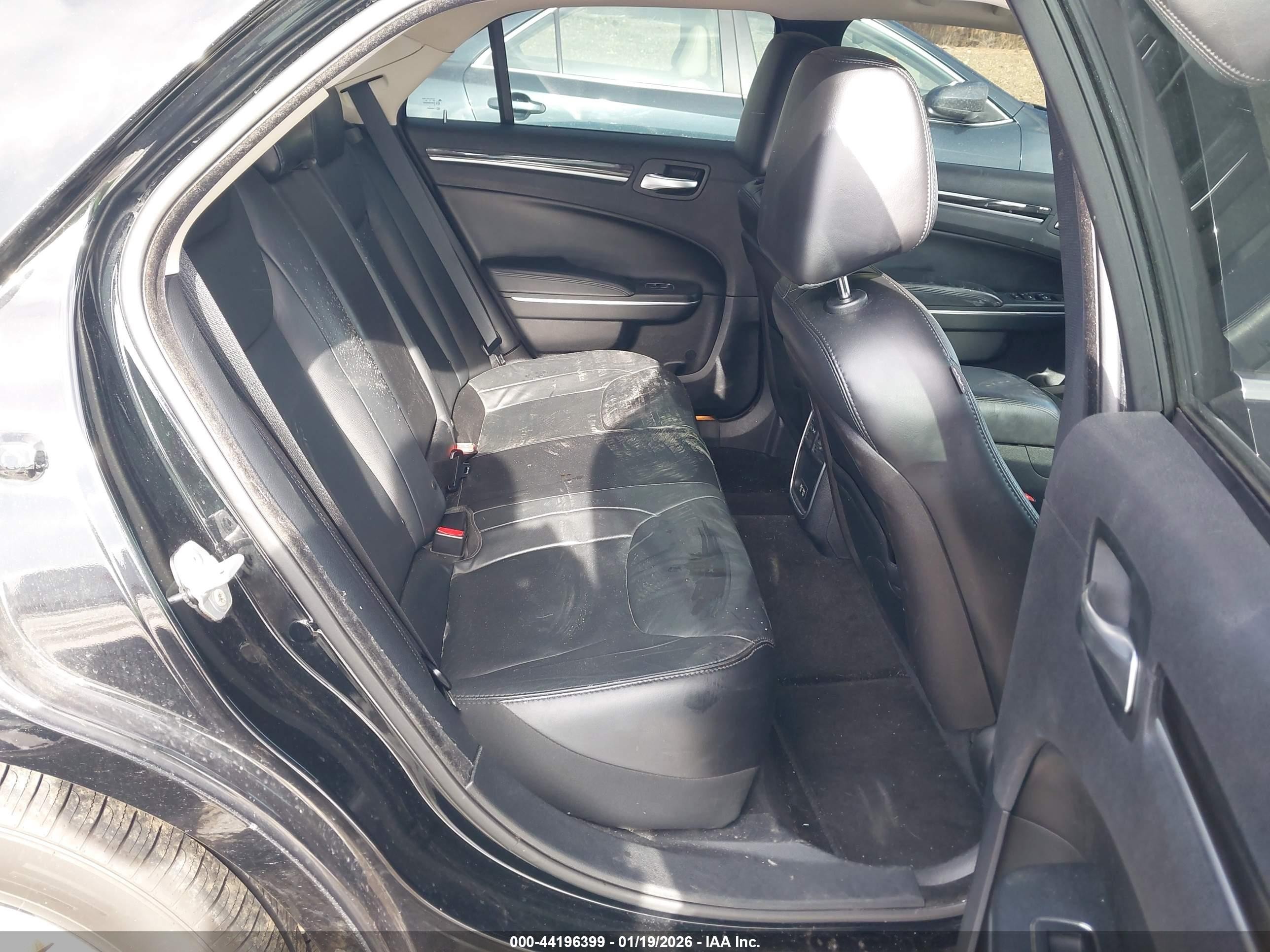 2015 Chrysler 300 Limited Black vin: 2C3CCAAG6FH868163