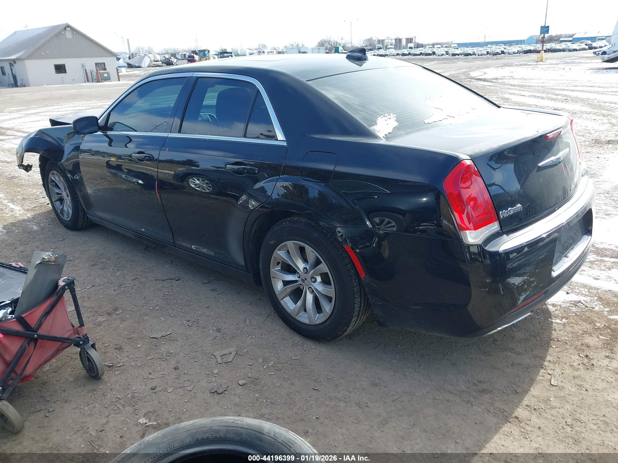 2015 Chrysler 300 Limited Black vin: 2C3CCAAG6FH868163