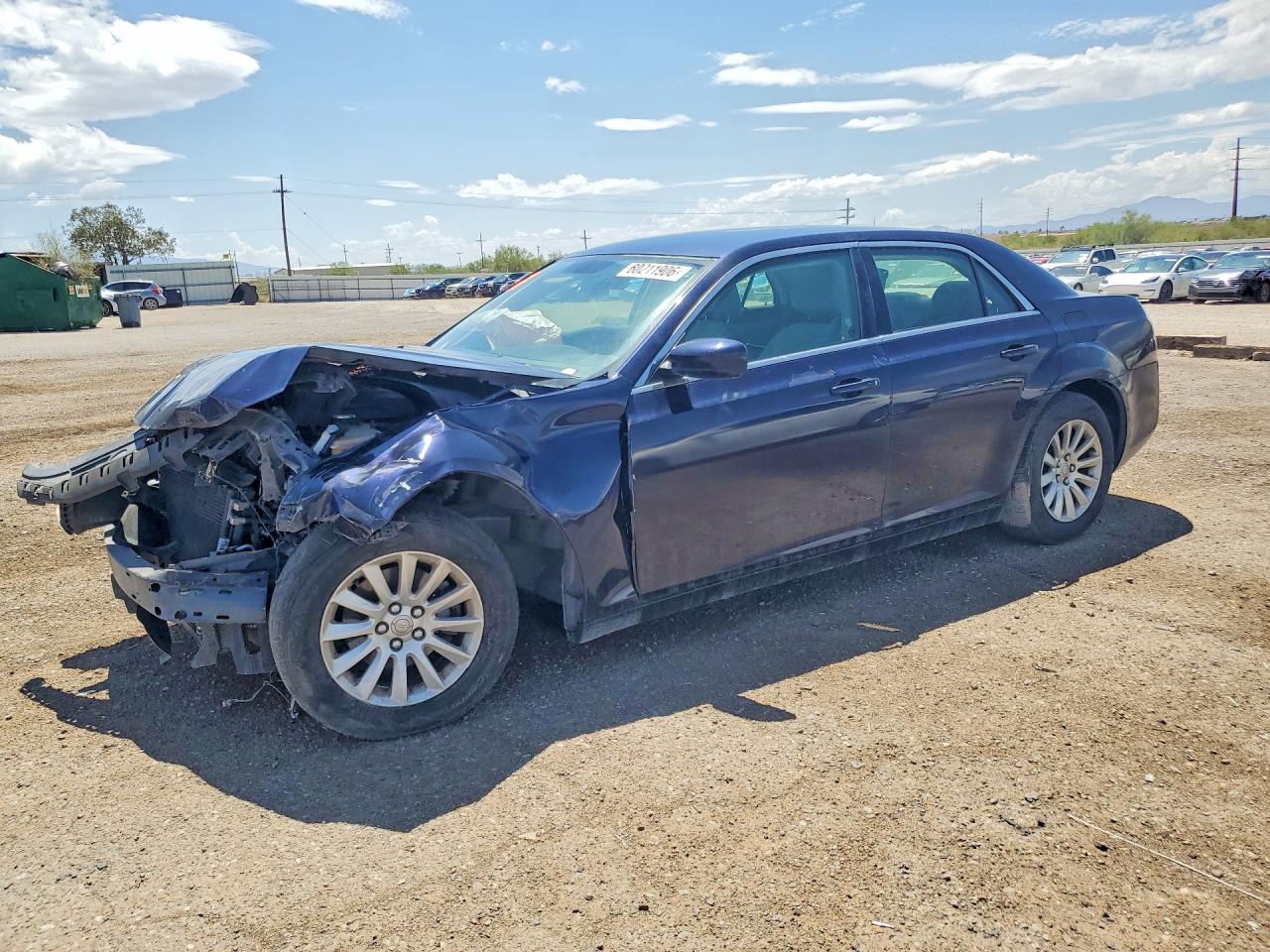 2012 Chrysler 300 Blue vin: 2C3CCAAG7CH181642