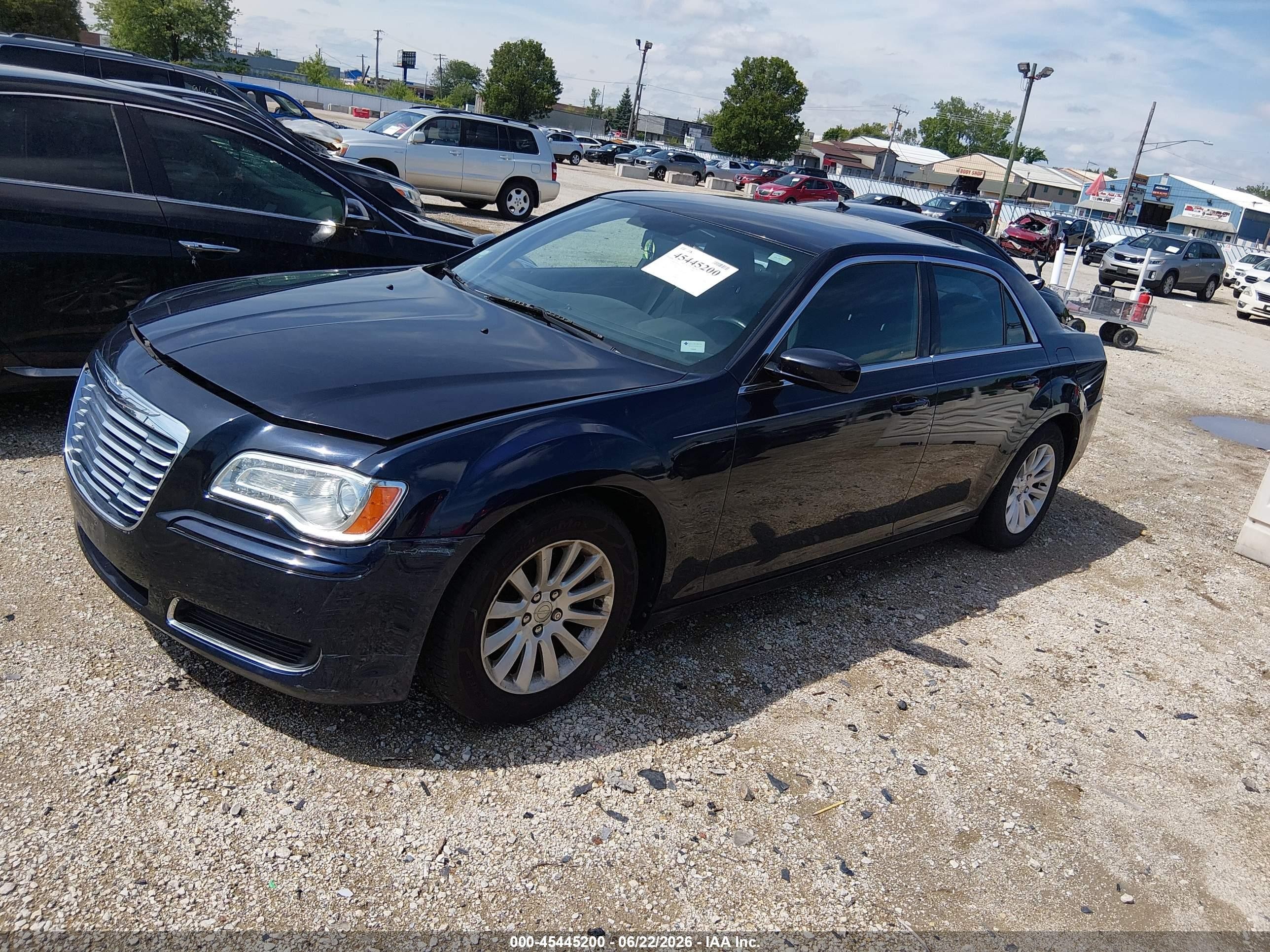 2012 Chrysler 300   Dark Blue vin: 2C3CCAAG7CH312052