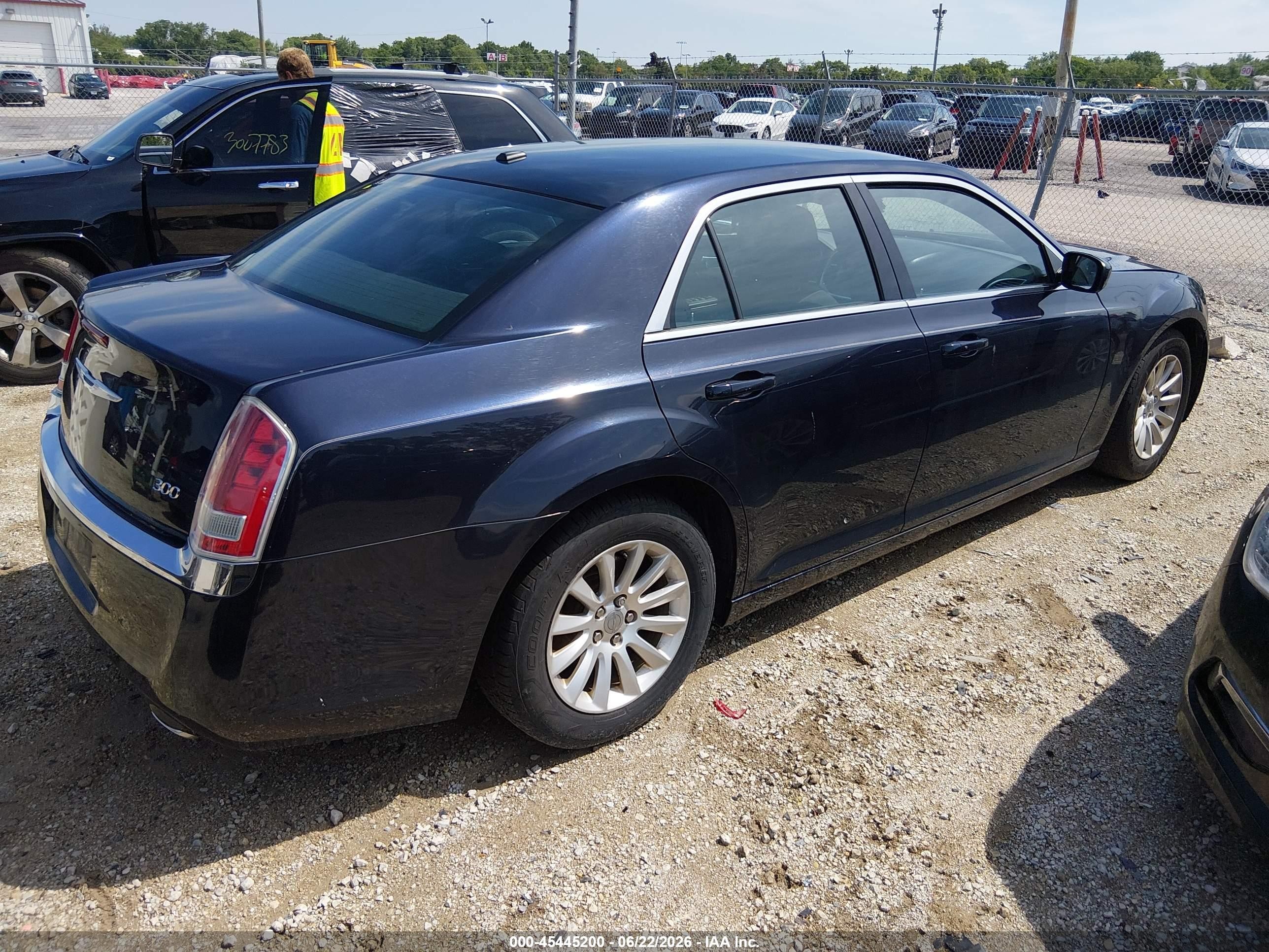 2012 Chrysler 300   Dark Blue vin: 2C3CCAAG7CH312052