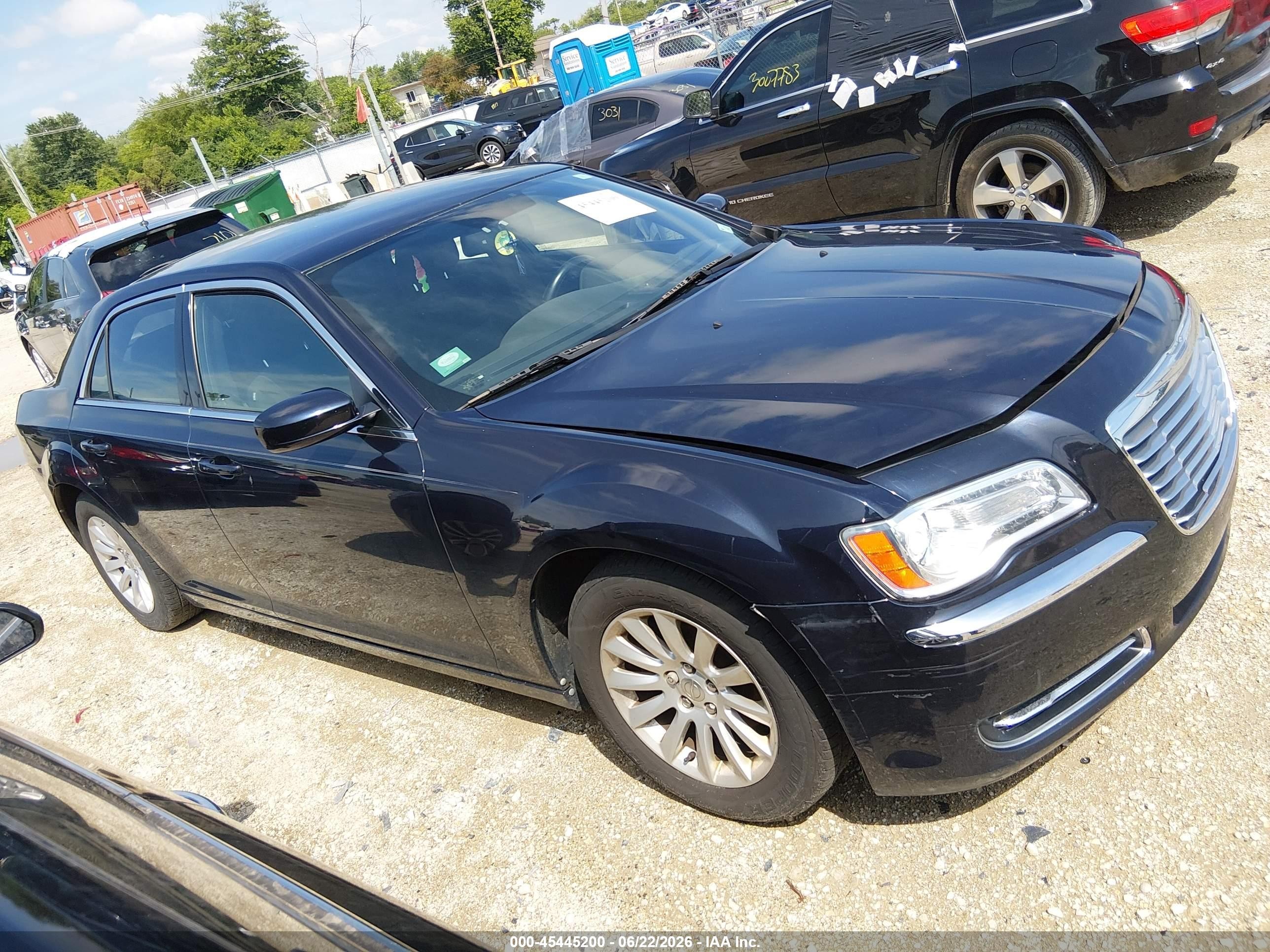 2012 Chrysler 300   Dark Blue vin: 2C3CCAAG7CH312052