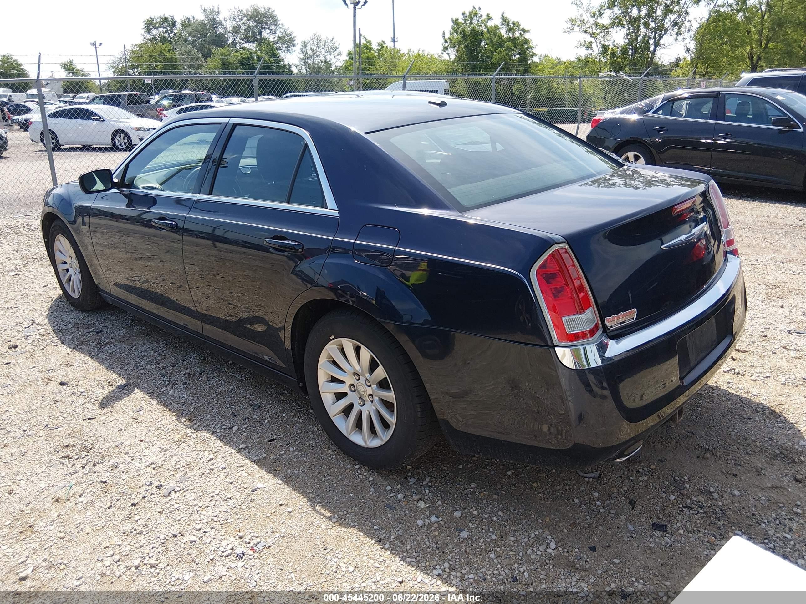 2012 Chrysler 300   Dark Blue vin: 2C3CCAAG7CH312052