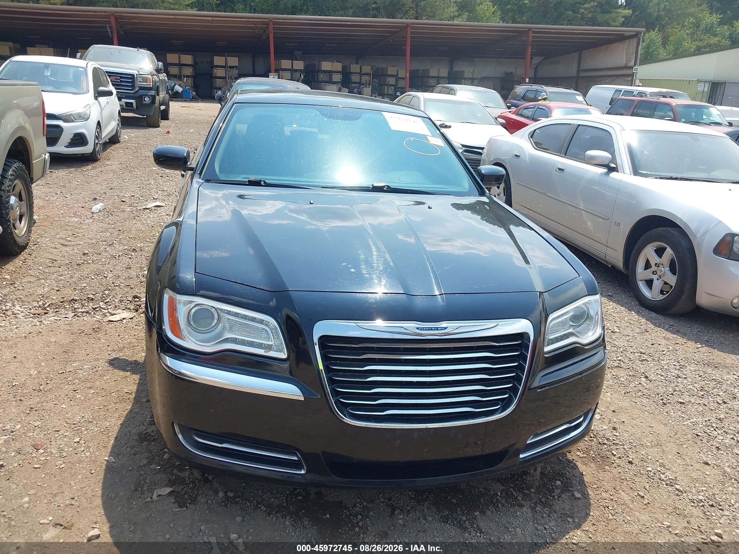 2013 Chrysler 300   Black vin: 2C3CCAAG7DH728149