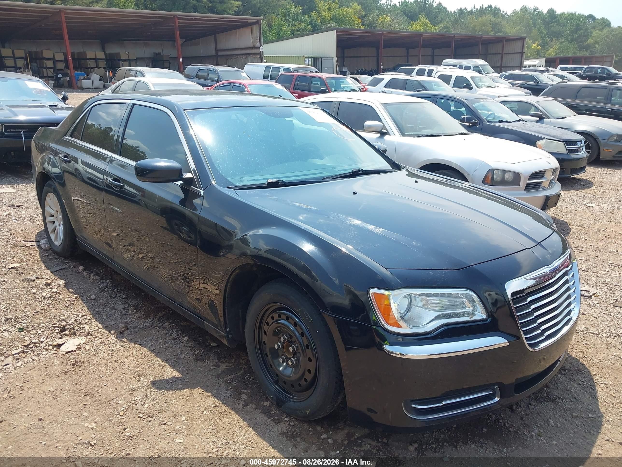 2013 Chrysler 300   Black vin: 2C3CCAAG7DH728149