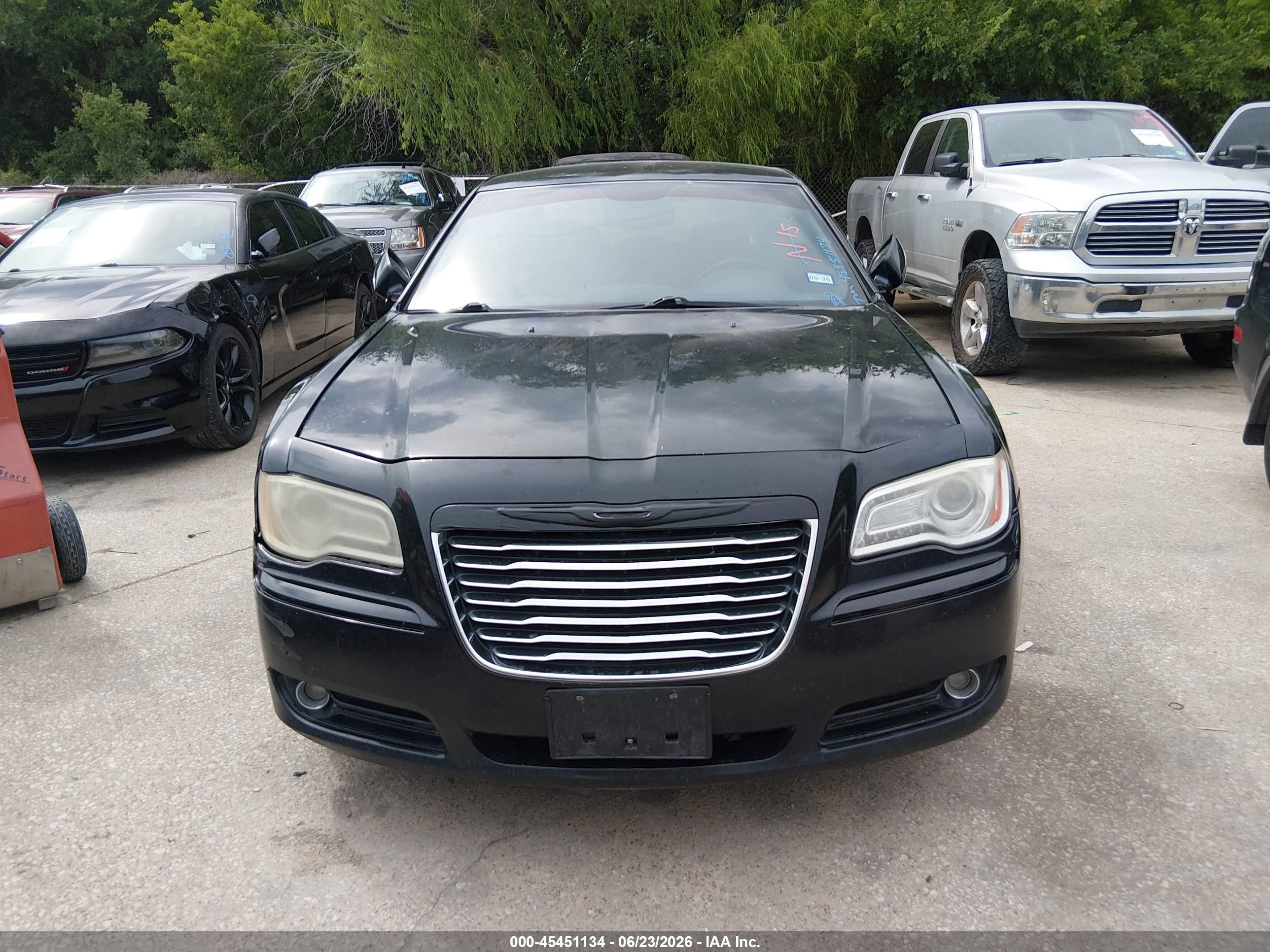 2014 Chrysler 300   Black vin: 2C3CCAAG7EH121668