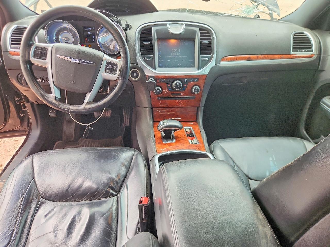 2014 Chrysler 300 Black vin: 2C3CCAAG7EH345085