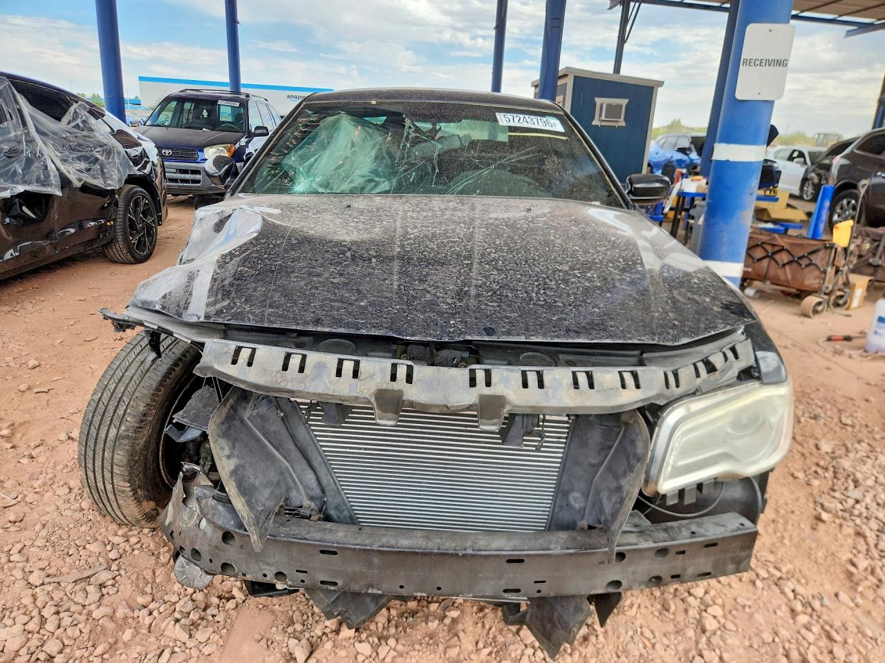 2014 Chrysler 300 Black vin: 2C3CCAAG7EH345085