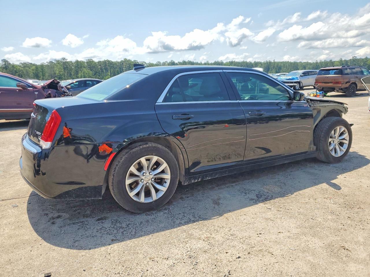 2015 Chrysler 300 Limited Black vin: 2C3CCAAG7FH864378
