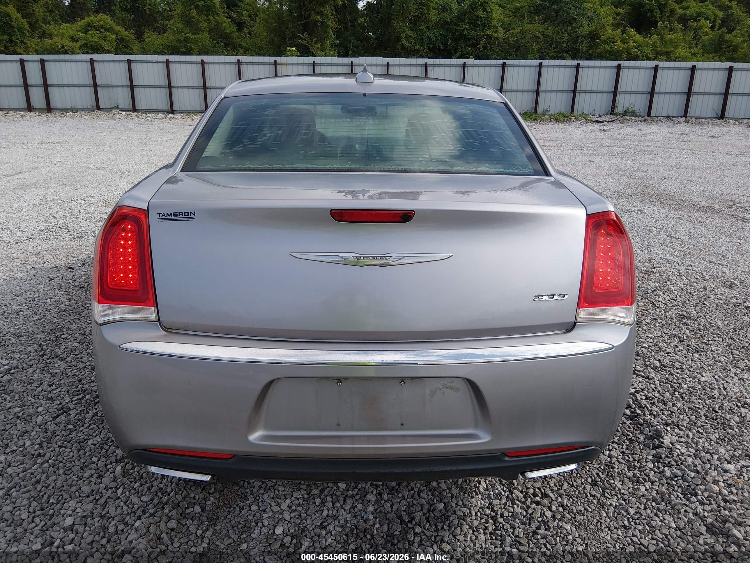 2015 Chrysler 300 Limited Gray vin: 2C3CCAAG7FH920545