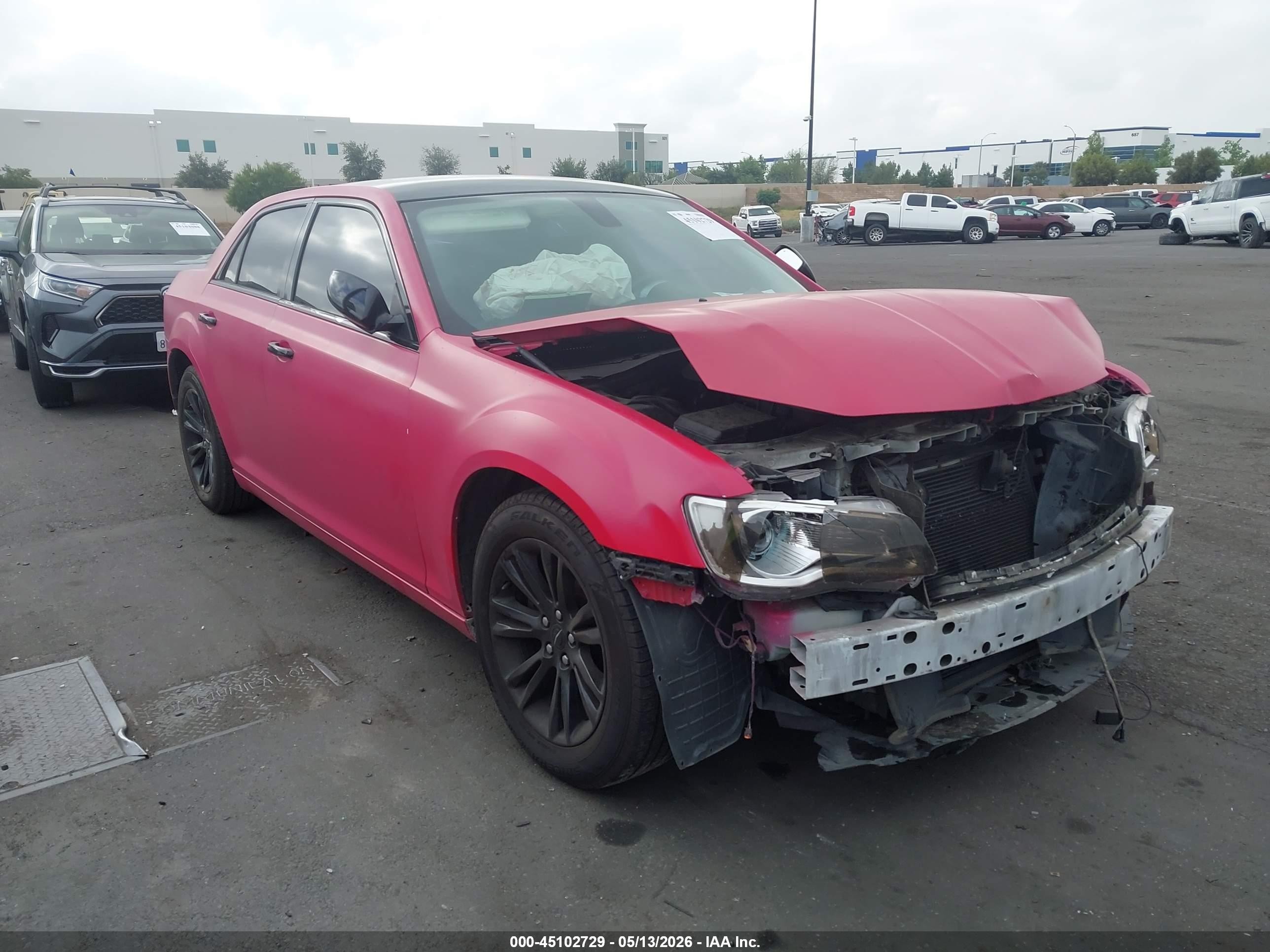 2017 Chrysler 300 Limited Red vin: 2C3CCAAG7HH521654